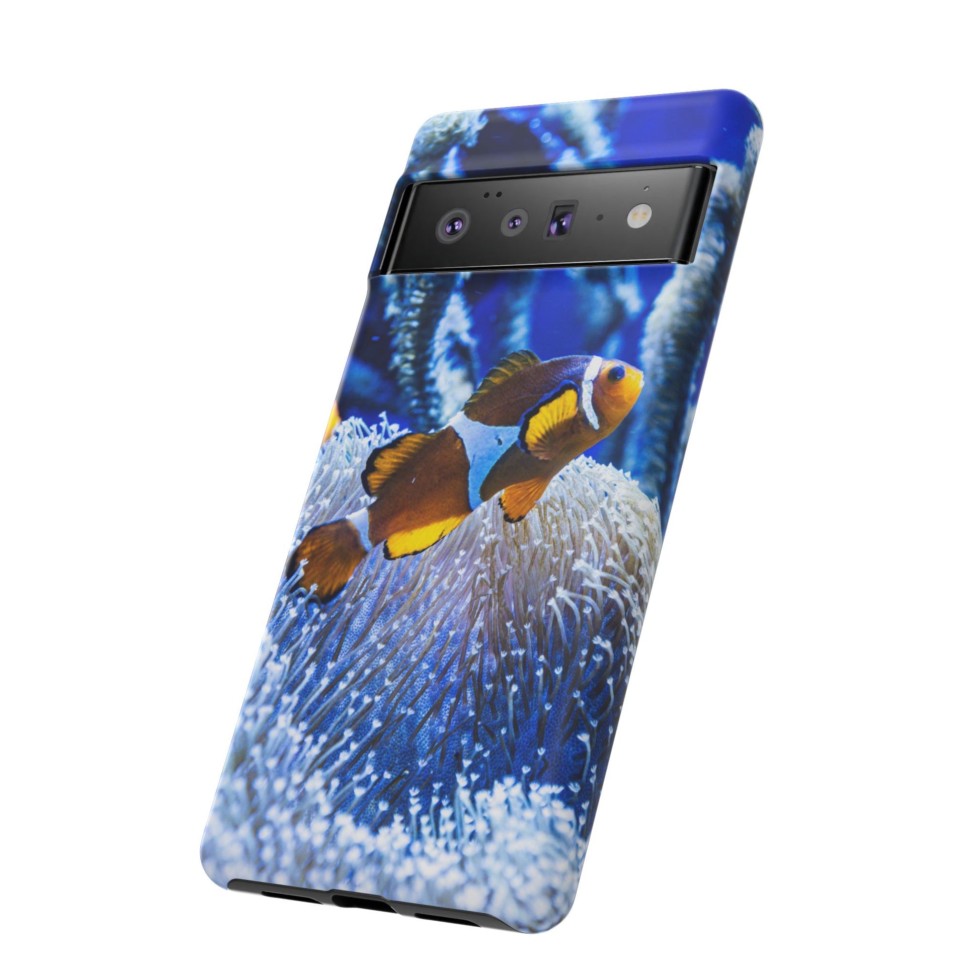 Colorful Marine Life Phone Case, Fish Case, Ocean Lover Gift, Underwater Art, Unique Phone Cover, Tough Phone Protector - FORMO
