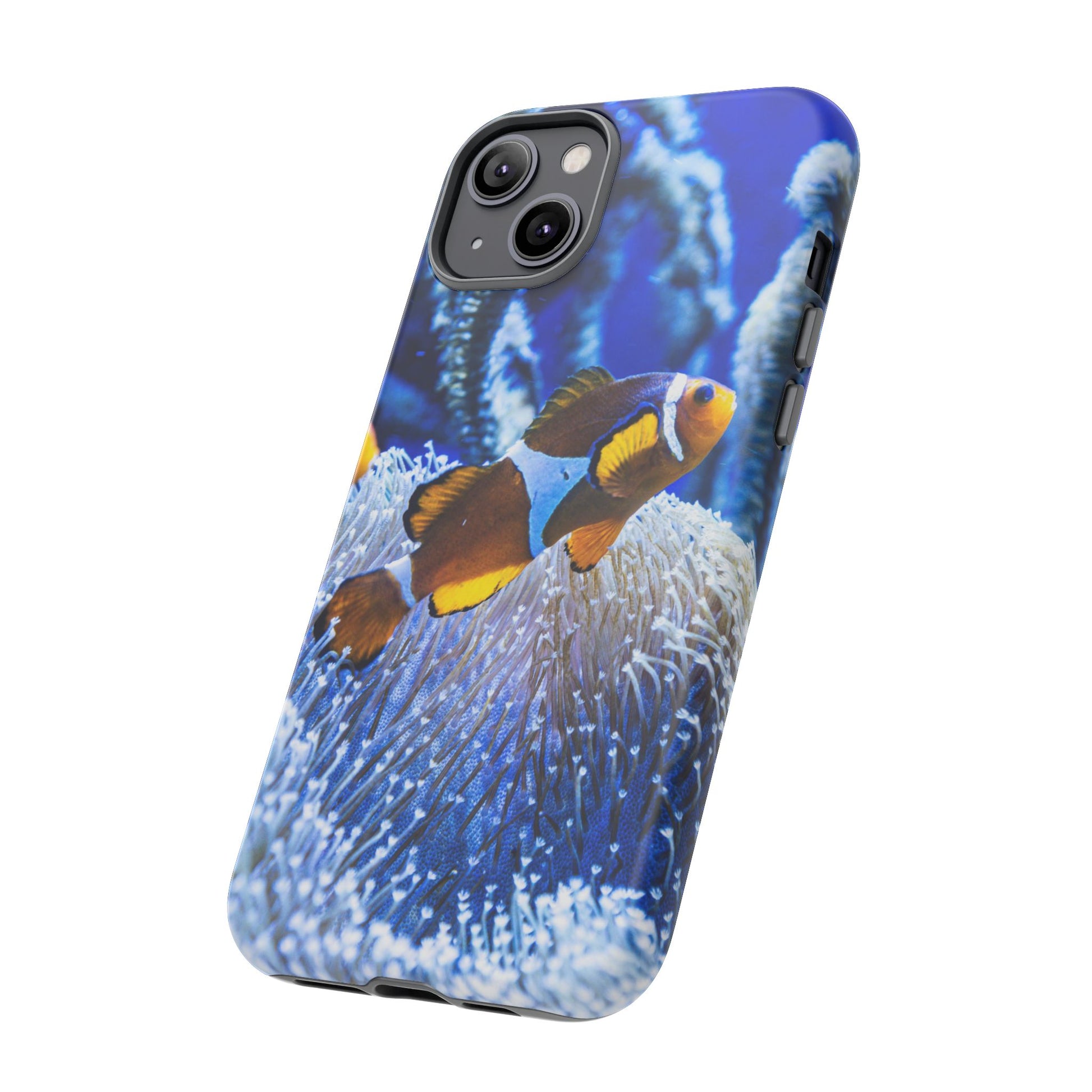 Colorful Marine Life Phone Case, Fish Case, Ocean Lover Gift, Underwater Art, Unique Phone Cover, Tough Phone Protector - FORMO