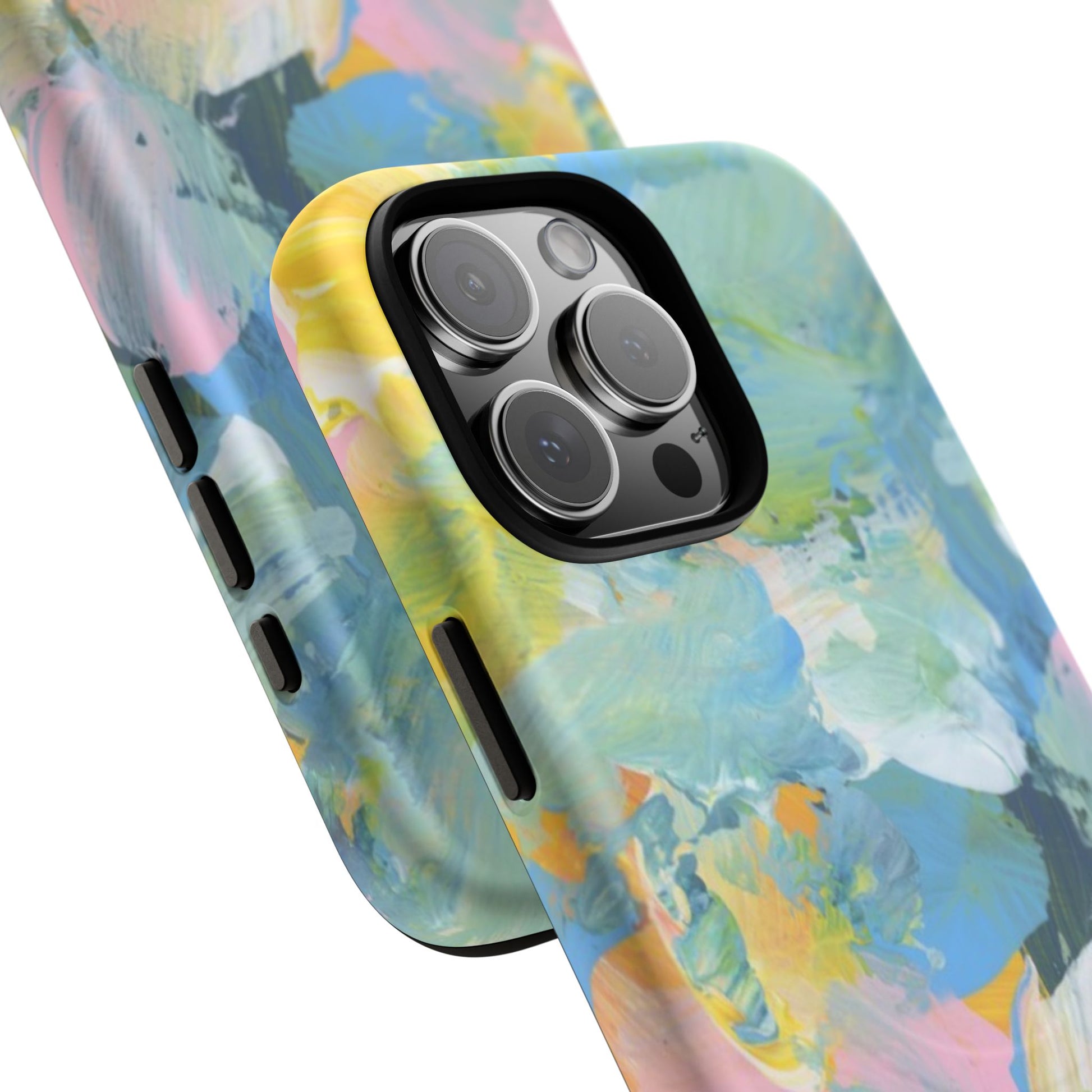Colorful Tough Magnetic Phone Case, Vibrant Phone Protection, Unique Gift for Her, Modern Design, Holiday Gift Idea - FORMO