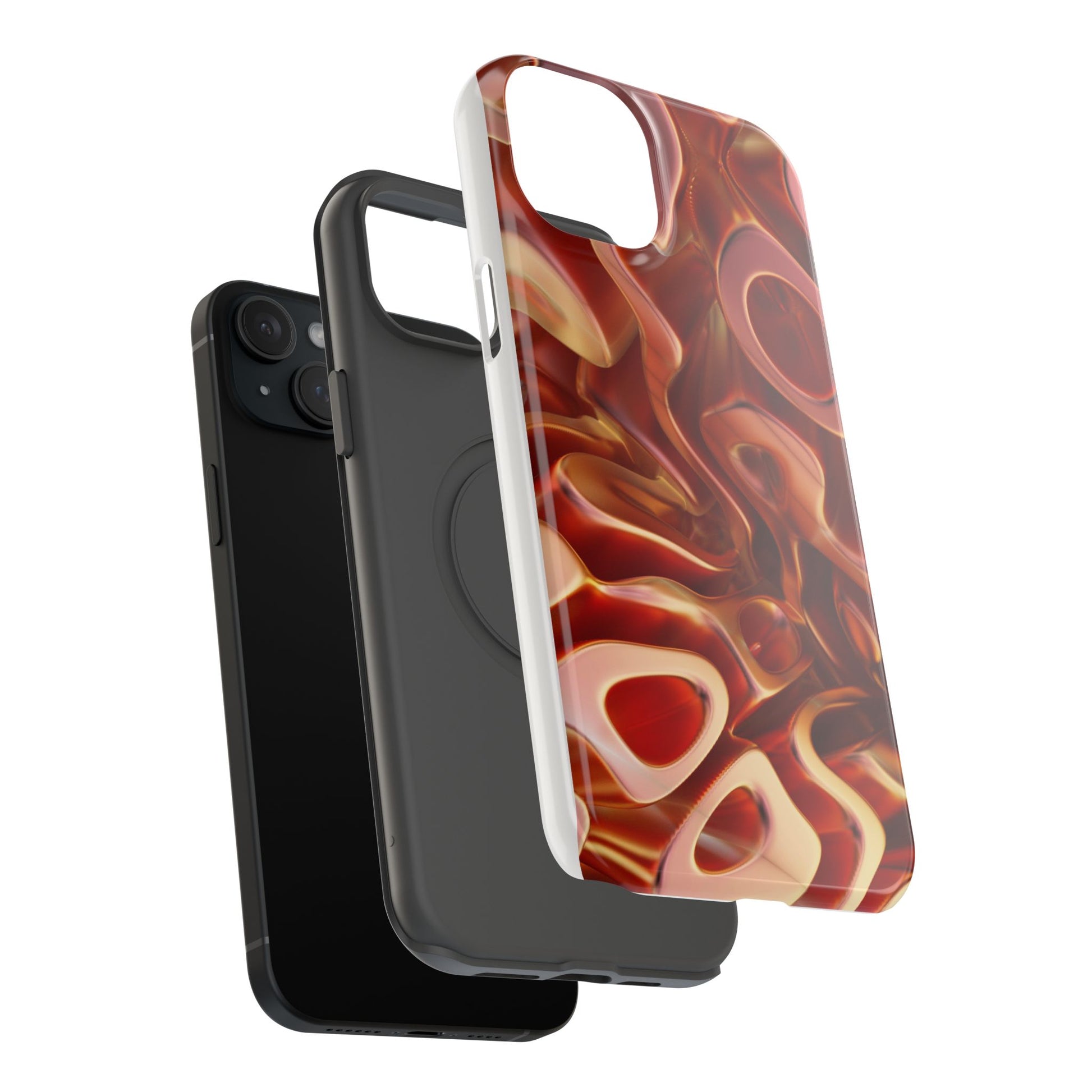 Stylish Impact-Resistant Cases with Abstract Design - Ideal Gift for Phone Lovers, Birthday, Anniversary, Protection Accessories, Trendy - FORMO