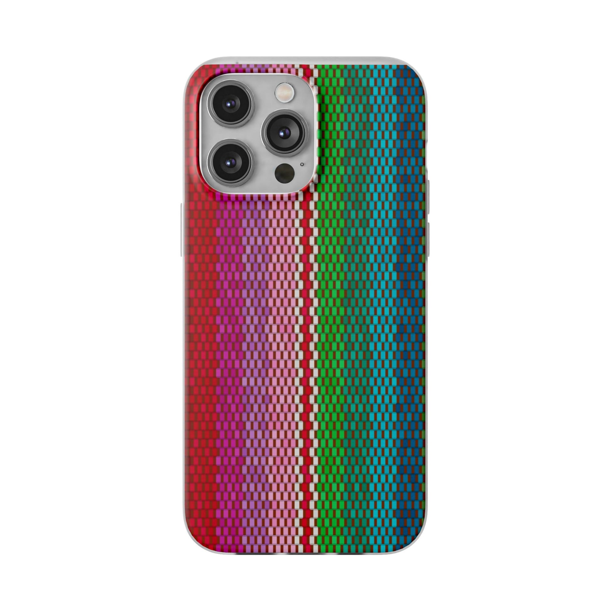 Colorful Striped Flexi Phone Case (iPhone & Samsung Compatible) - FORMO