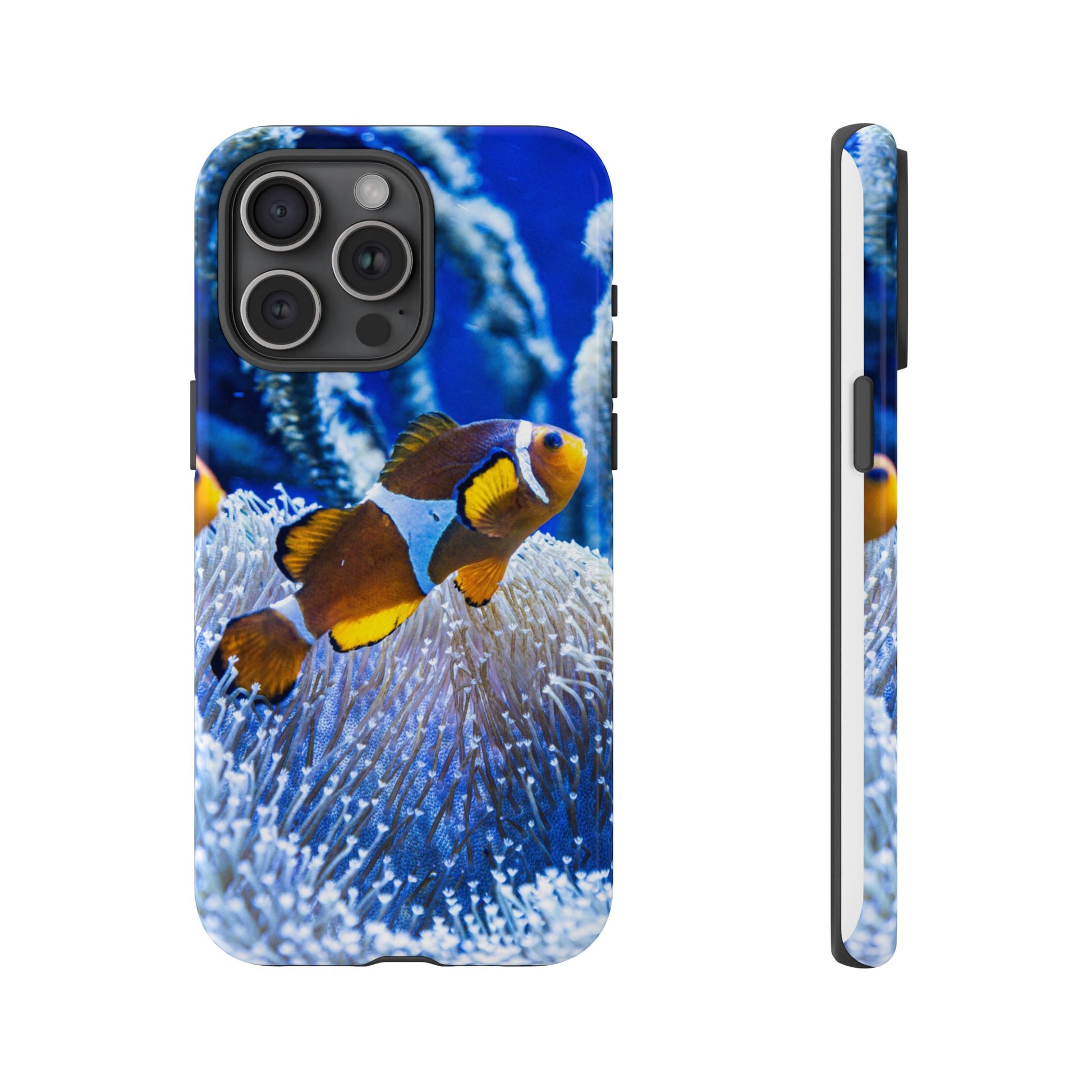 Colorful Marine Life Phone Case, Fish Case, Ocean Lover Gift, Underwater Art, Unique Phone Cover, Tough Phone Protector - FORMO