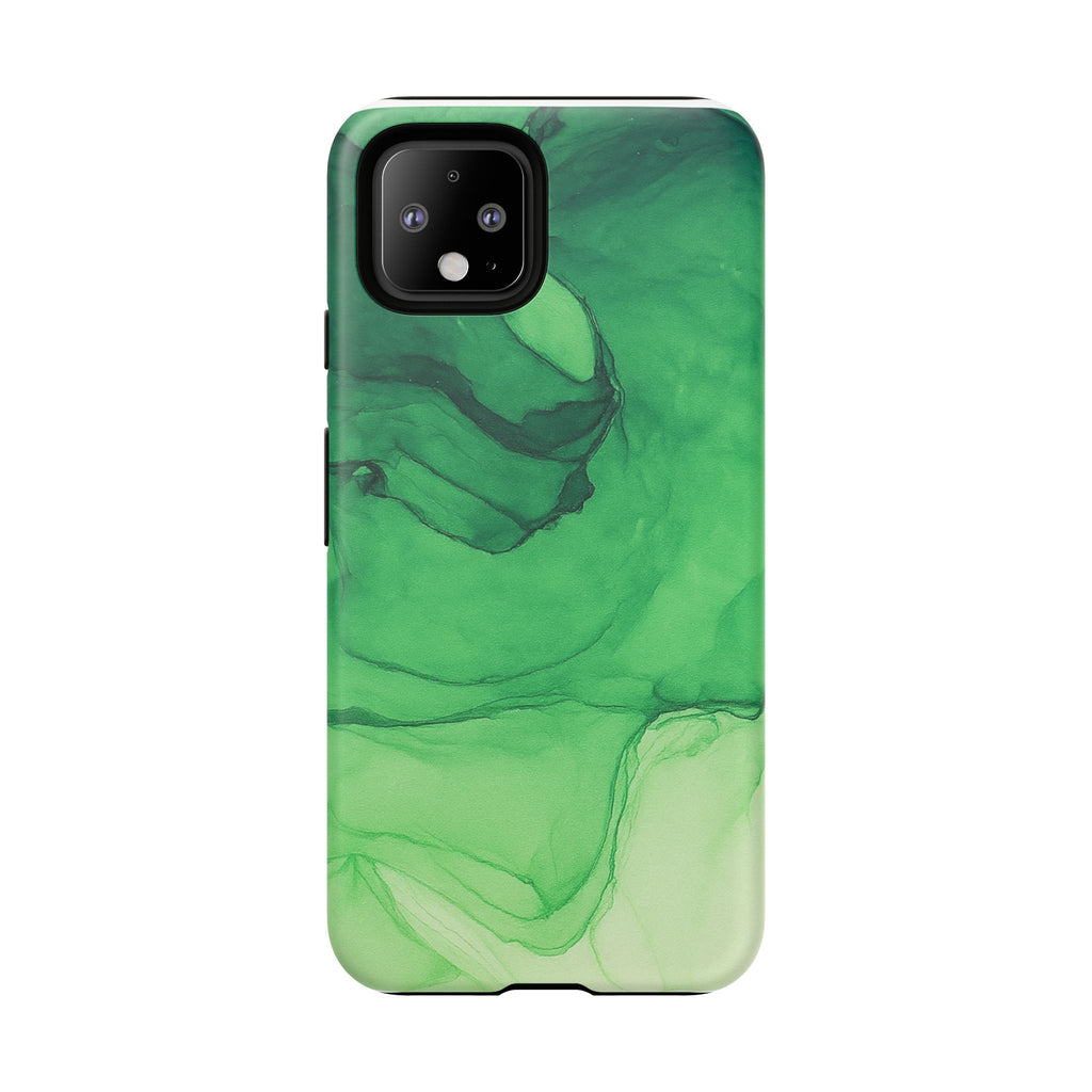 Stylish Phone Case for Nature Lovers, Tough Cases, Green Marble Design, Organic Aesthetic, Unique Gift, Eco-friendly Accessories