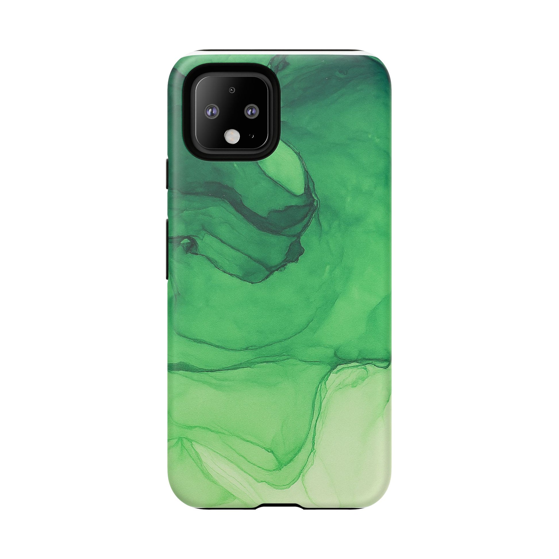 Stylish Phone Case for Nature Lovers, Tough Cases, Green Marble Design, Organic Aesthetic, Unique Gift, Eco-friendly Accessories