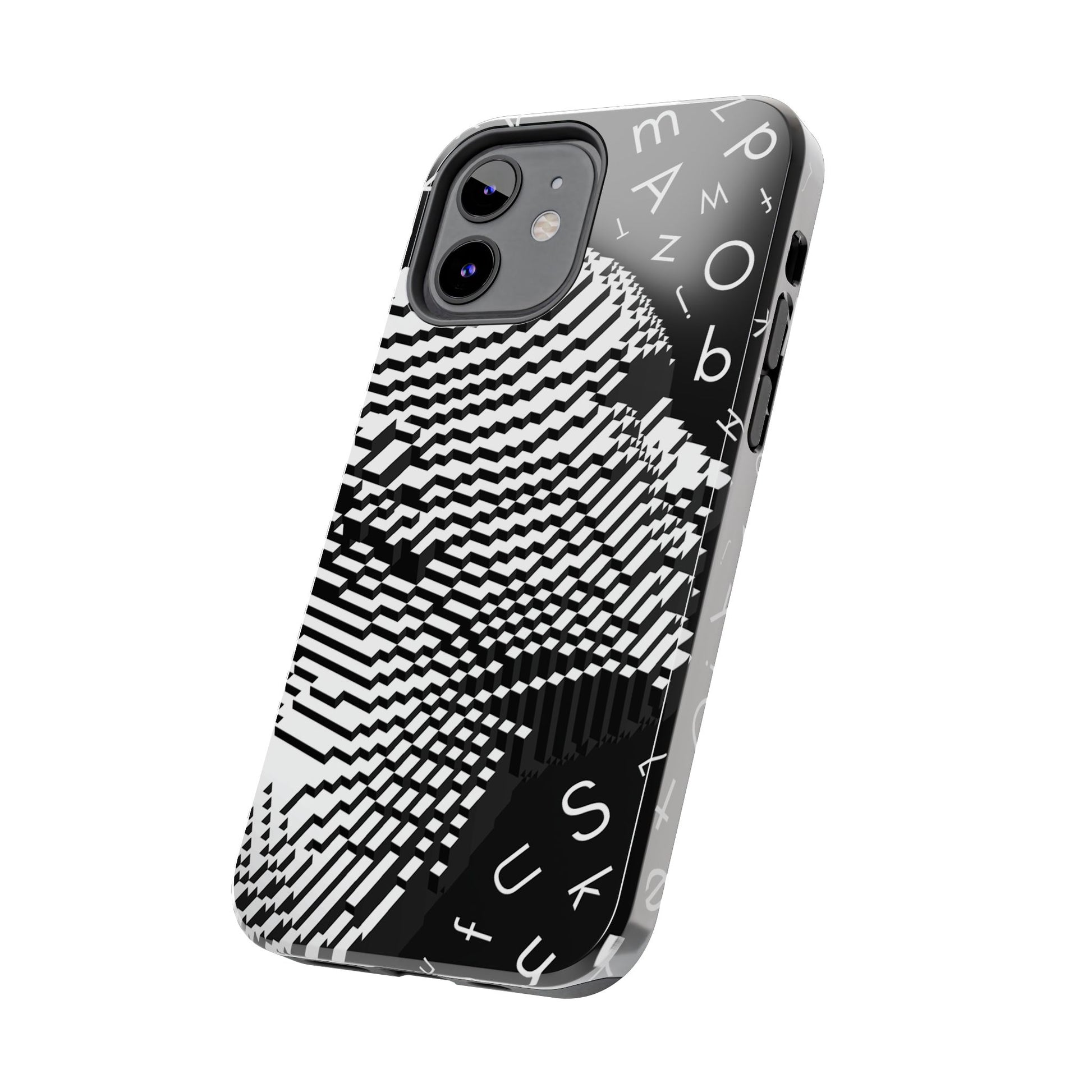 Mono Matrix Tough Phone Case (iPhone & Samsung Compatible) - FORMO