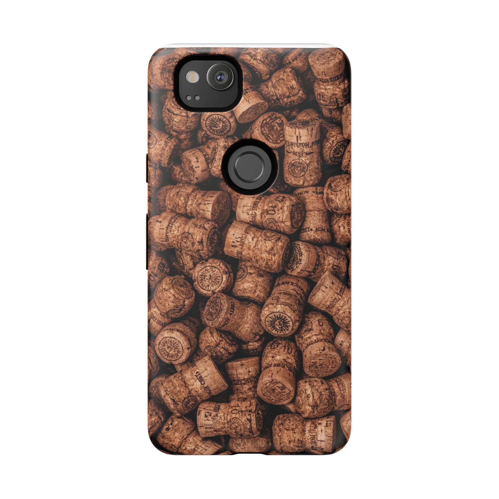 Cork Pattern Phone Case - Eco-Friendly, Vintage Style, Rustic Gifts for Wine Lovers, Housewarming, Birthday, Unique Gift - FORMO