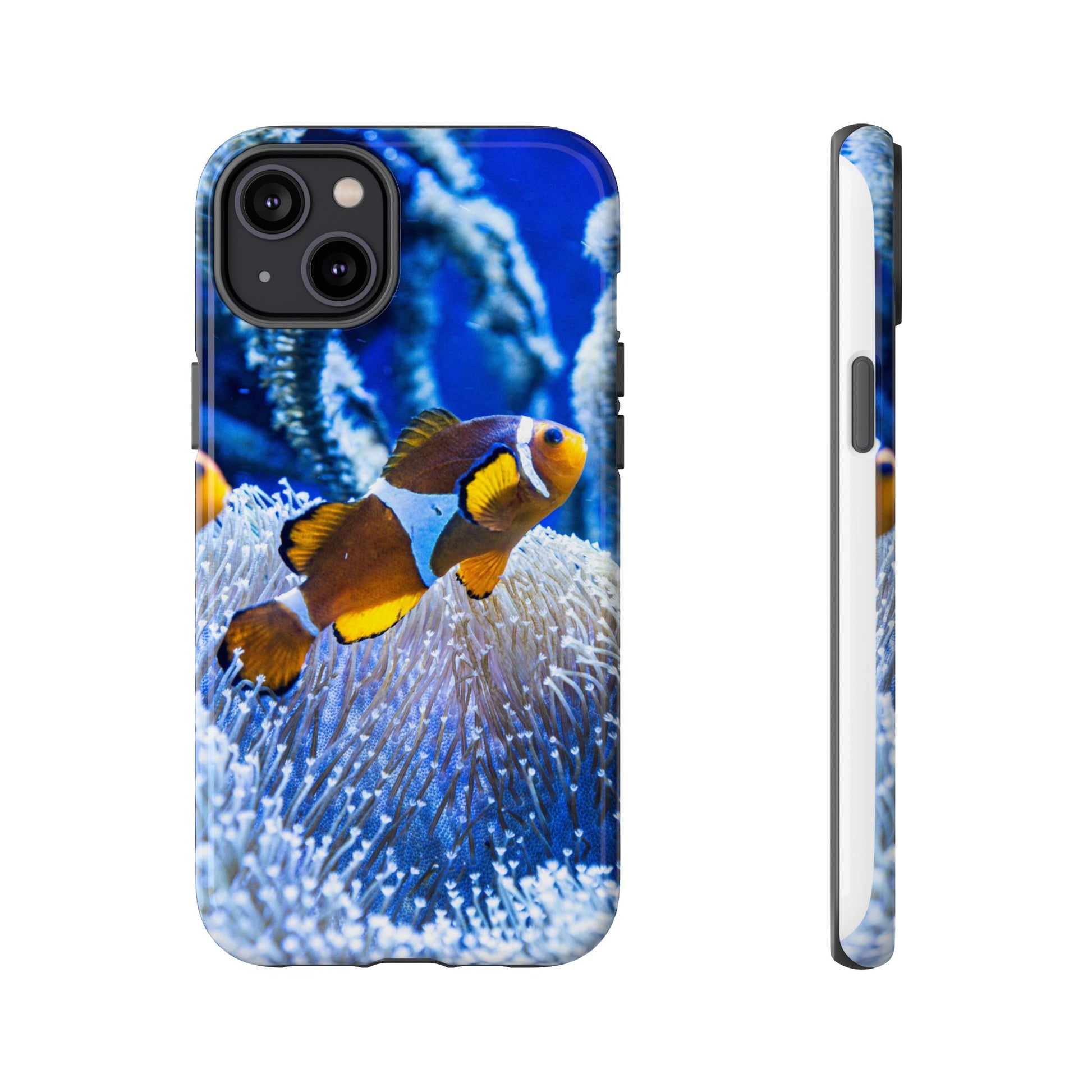 Colorful Marine Life Phone Case, Fish Case, Ocean Lover Gift, Underwater Art, Unique Phone Cover, Tough Phone Protector - FORMO