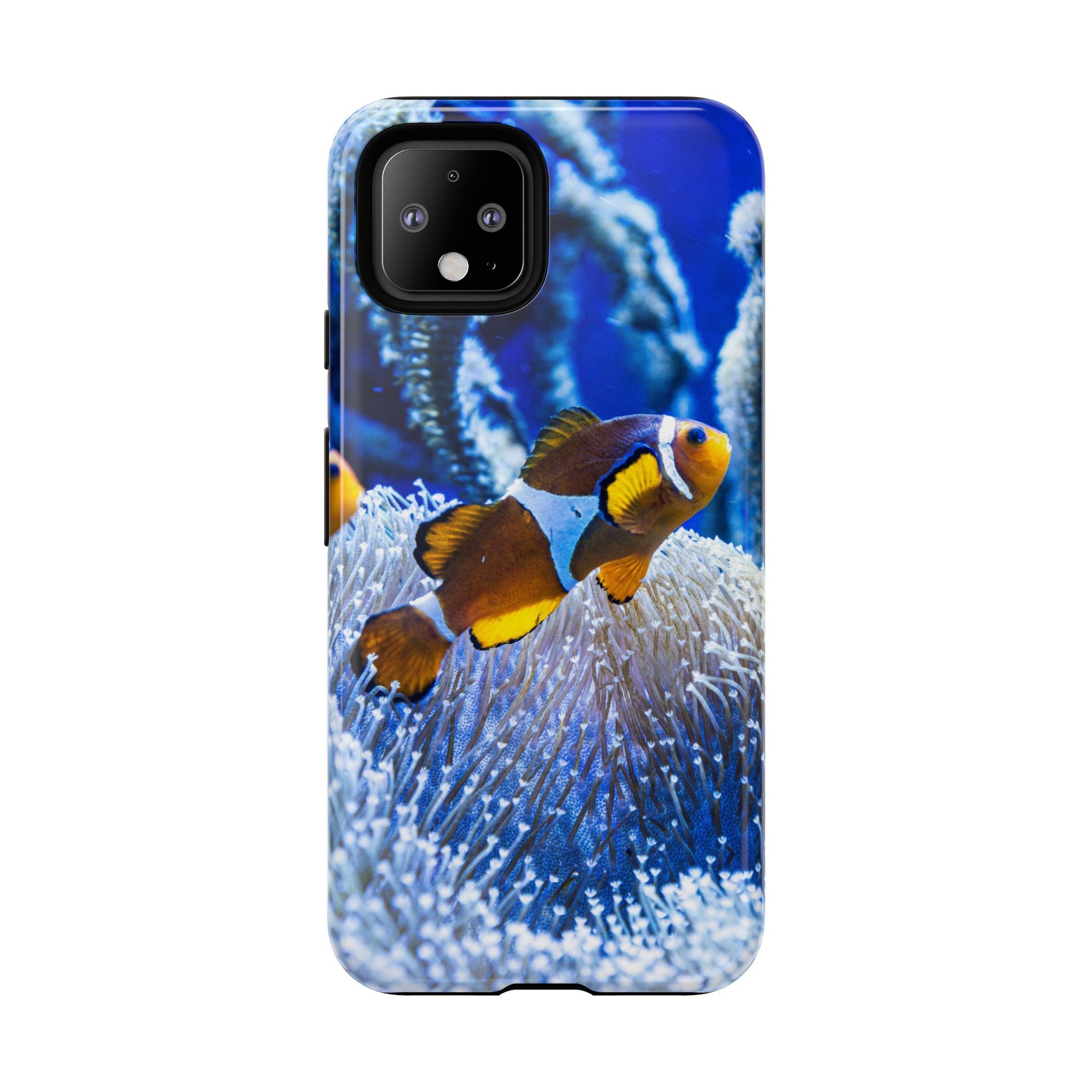 Colorful Marine Life Phone Case, Fish Case, Ocean Lover Gift, Underwater Art, Unique Phone Cover, Tough Phone Protector - FORMO