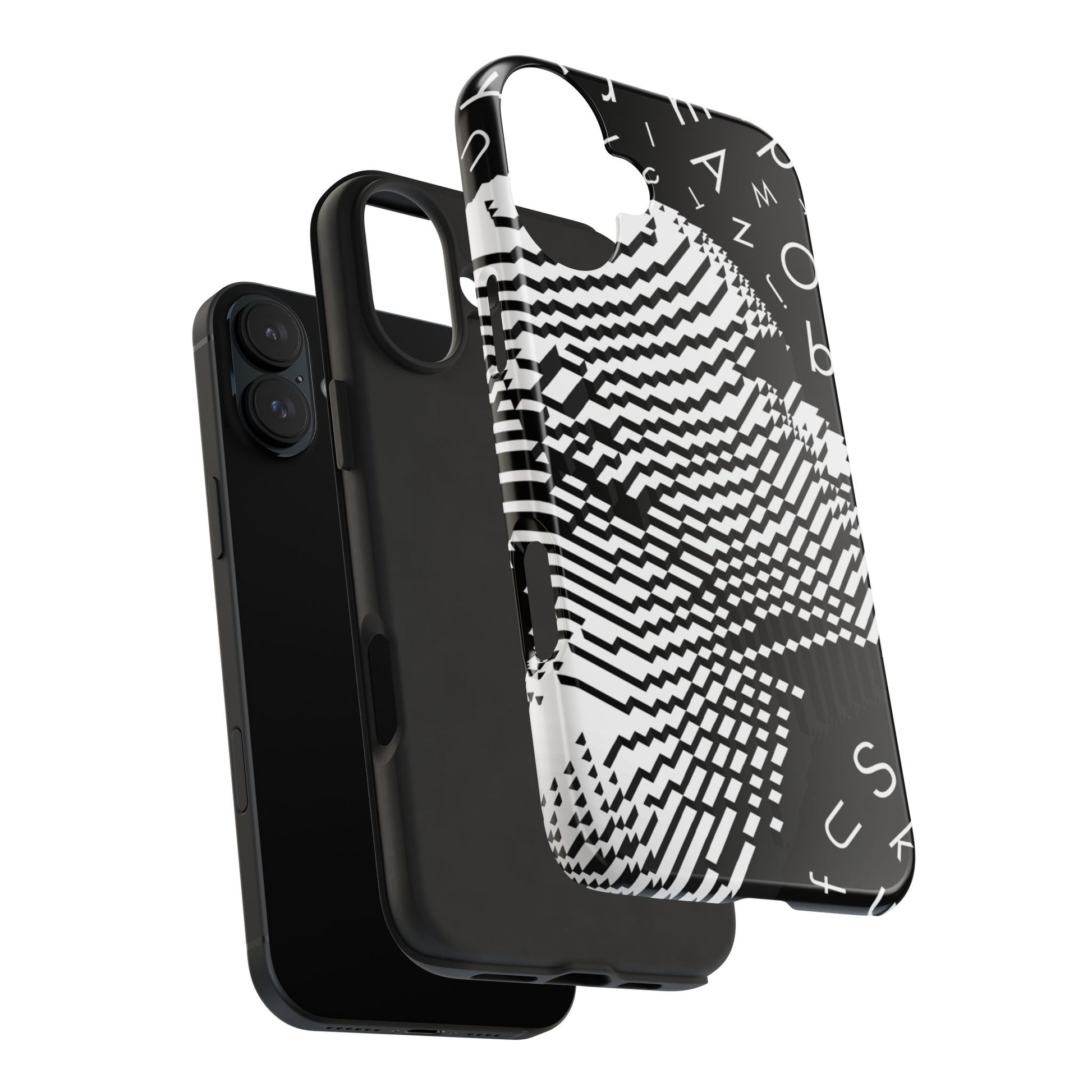 Mono Matrix Tough Phone Case (iPhone & Samsung Compatible) - FORMO