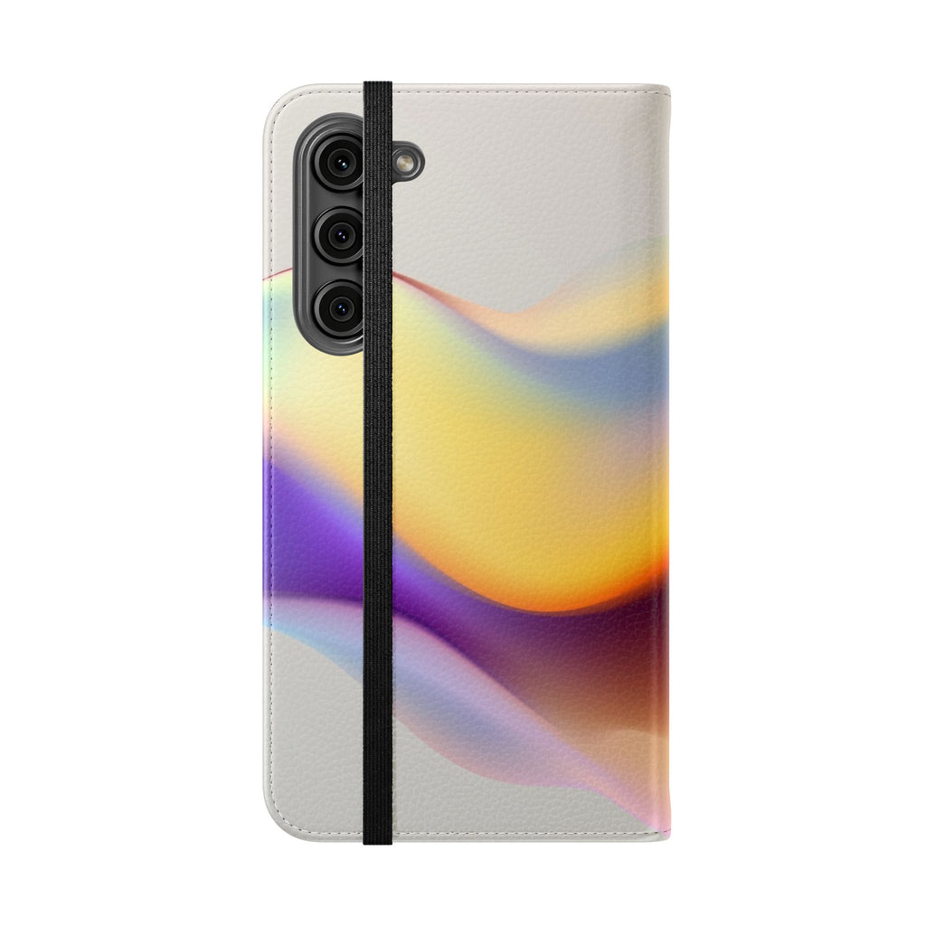 Abstract Gradient Wave Phone Wallet Case (iPhone & Samsung Compatible) - FORMO