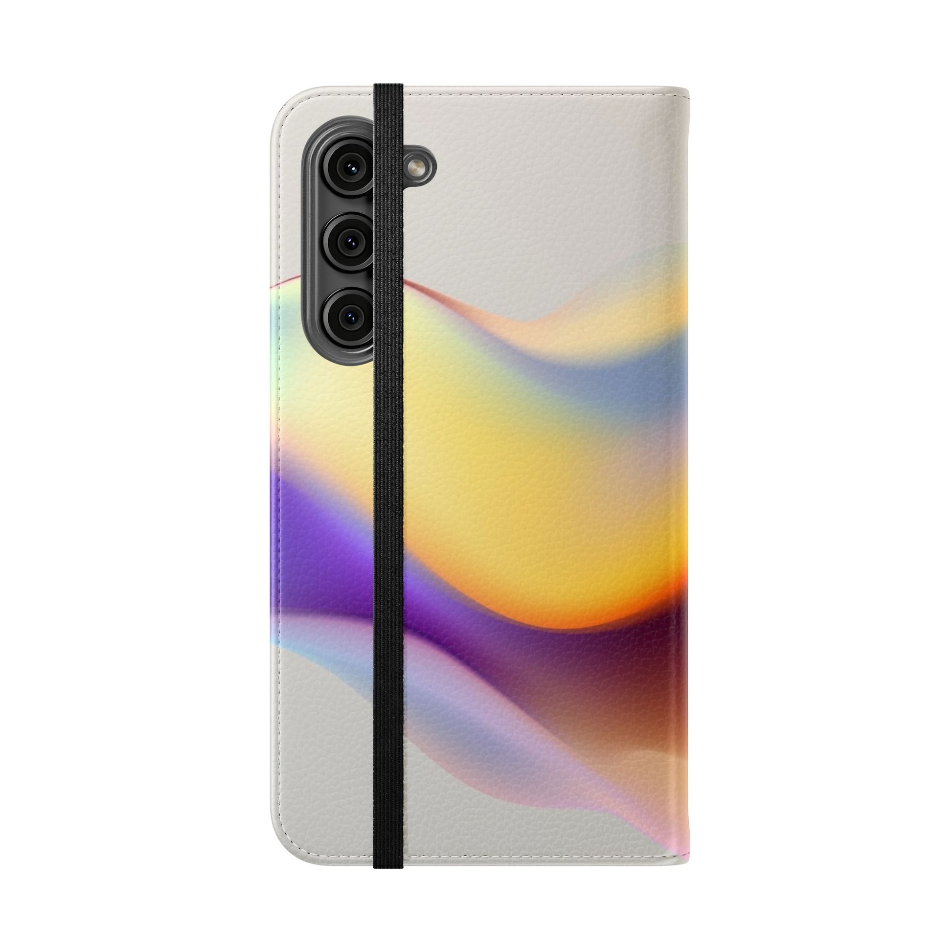 Abstract Gradient Wave Phone Wallet Case (iPhone & Samsung Compatible) - FORMO