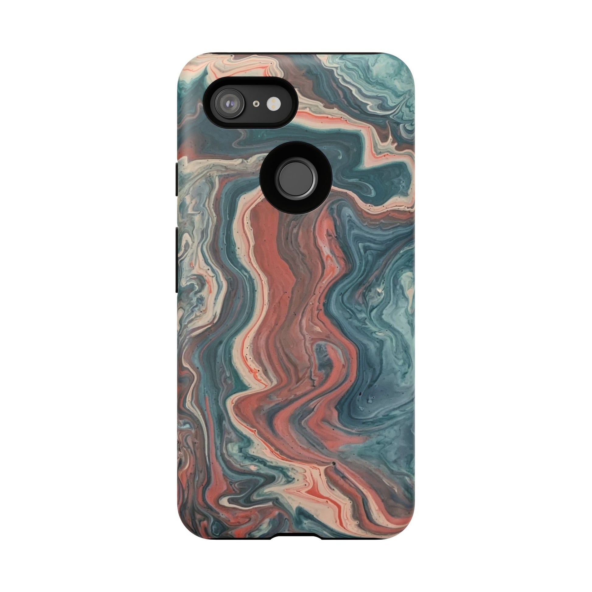 Artistic Phone Case, Tough Cases for Stylish Protection, Marble Design, Trendy Gift for Phone Lovers, Unique Cell Phone Accessory - FORMO