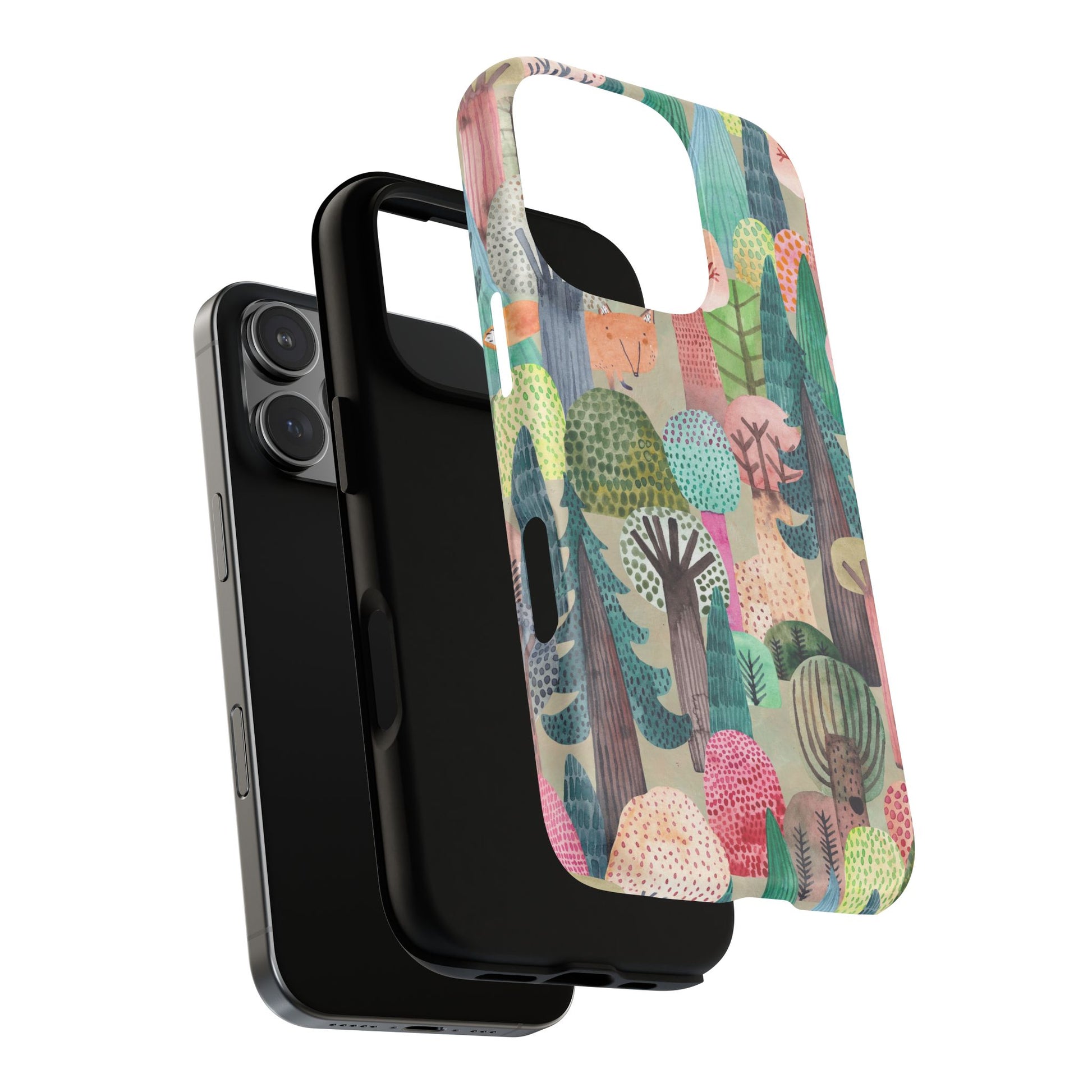 Whimsical Forest Tough Magnetic Phone Case (iPhone Compatible) - FORMO