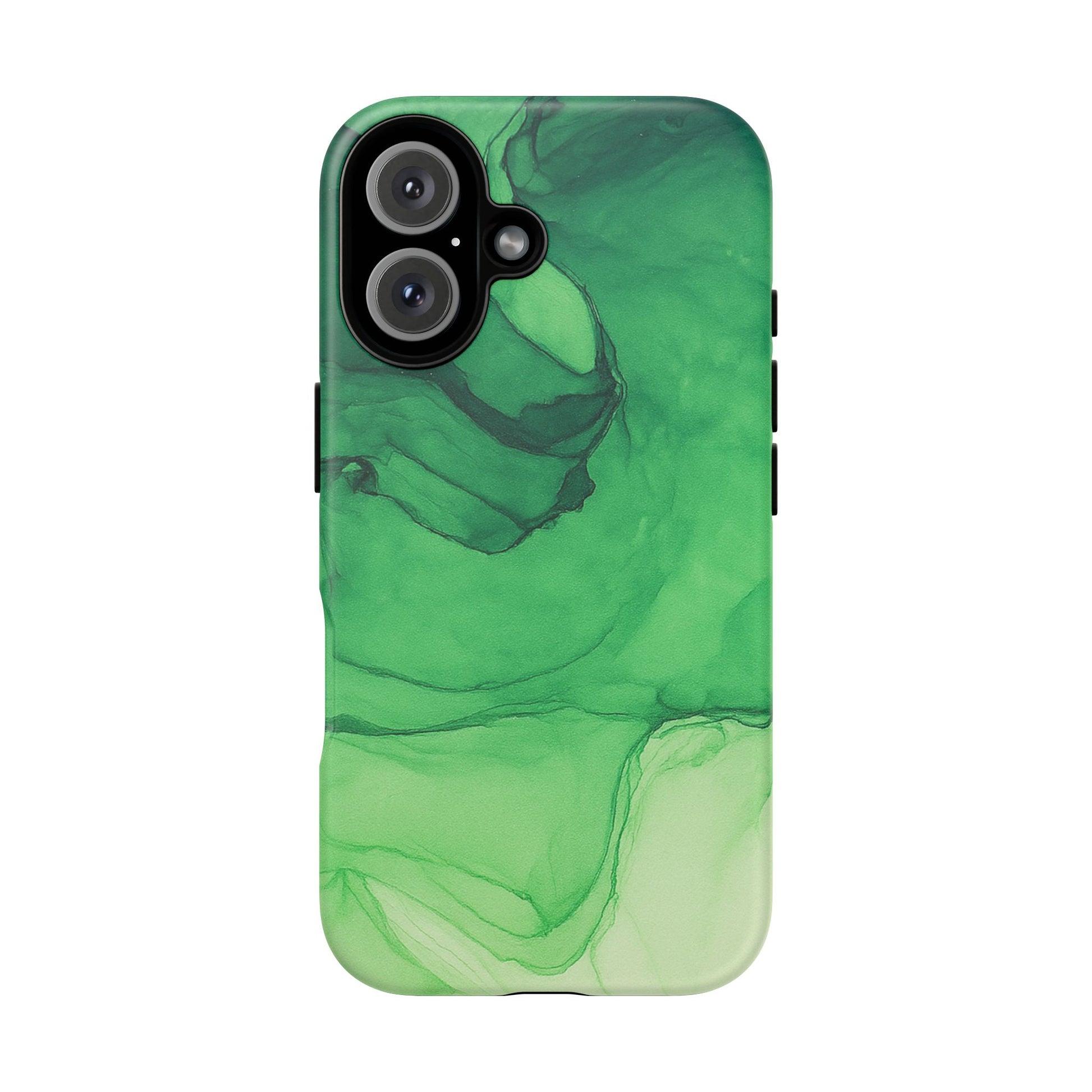 Stylish Phone Case for Nature Lovers, Tough Cases, Green Marble Design, Organic Aesthetic, Unique Gift, Eco-friendly Accessories