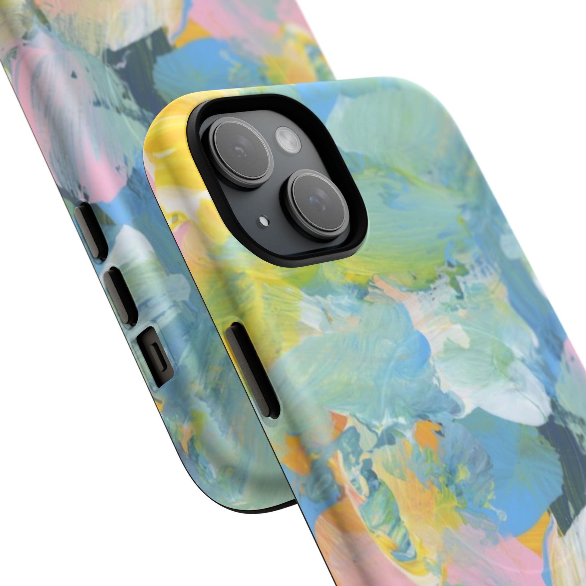 Colorful Tough Magnetic Phone Case, Vibrant Phone Protection, Unique Gift for Her, Modern Design, Holiday Gift Idea - FORMO