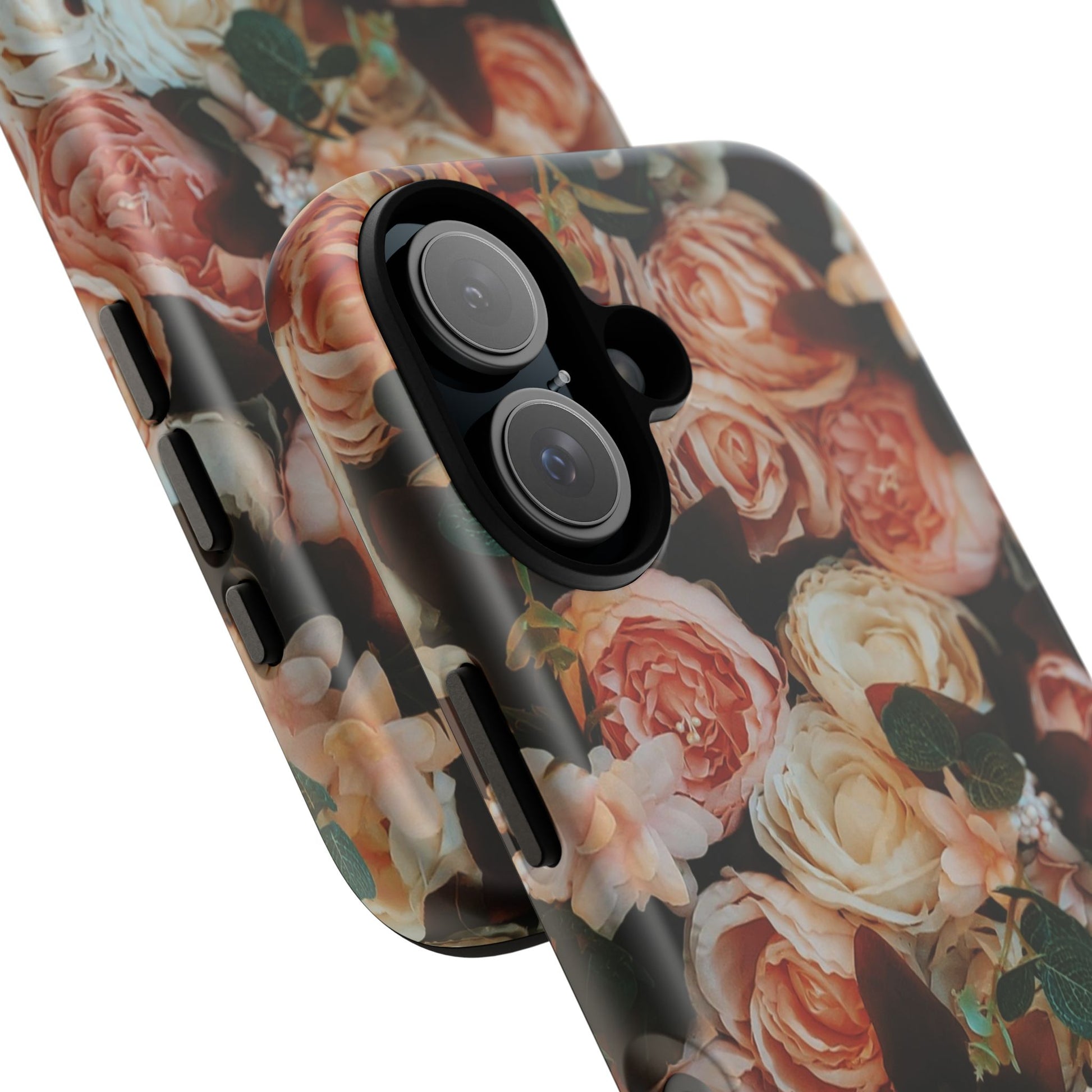 Floral Phone Case - Tough Cases, Rose Design, Floral Protection, Gift for Her, Cute Mobile Cover, Eco-Friendly Case - FORMO