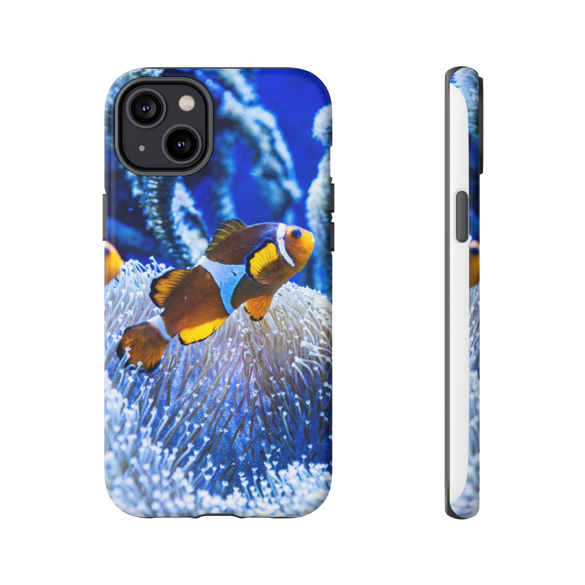 Colorful Marine Life Phone Case, Fish Case, Ocean Lover Gift, Underwater Art, Unique Phone Cover, Tough Phone Protector - FORMO