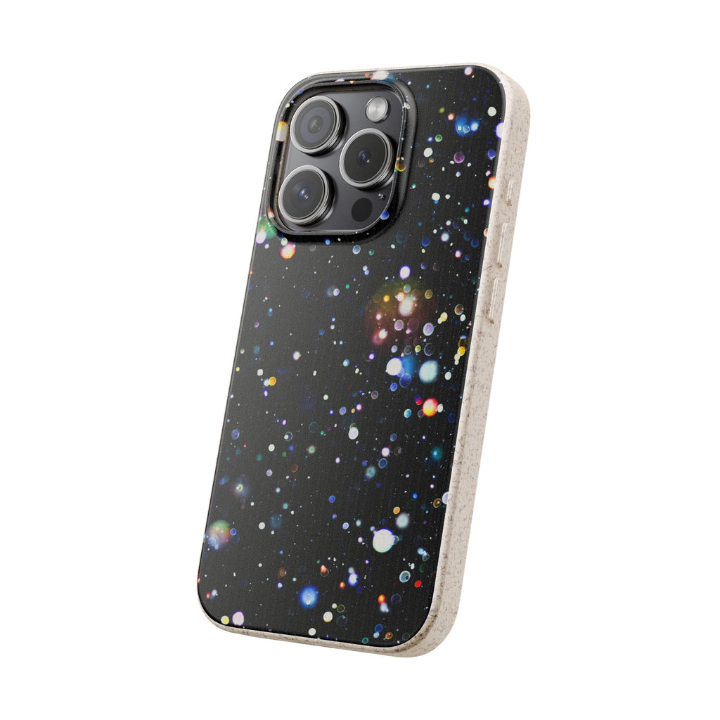 Eco-Friendly Phone Cases, Galaxy Print Biodegradable Cases, Sustainable Phone Accessories, Green Gifts for Her, Space Lover Gift - FORMO