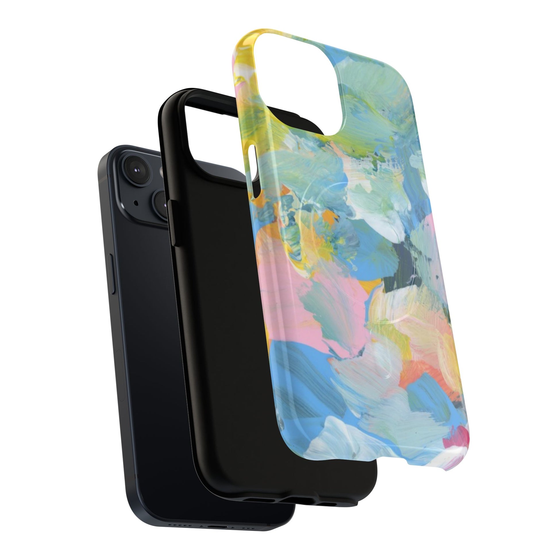 Colorful Tough Magnetic Phone Case, Vibrant Phone Protection, Unique Gift for Her, Modern Design, Holiday Gift Idea - FORMO