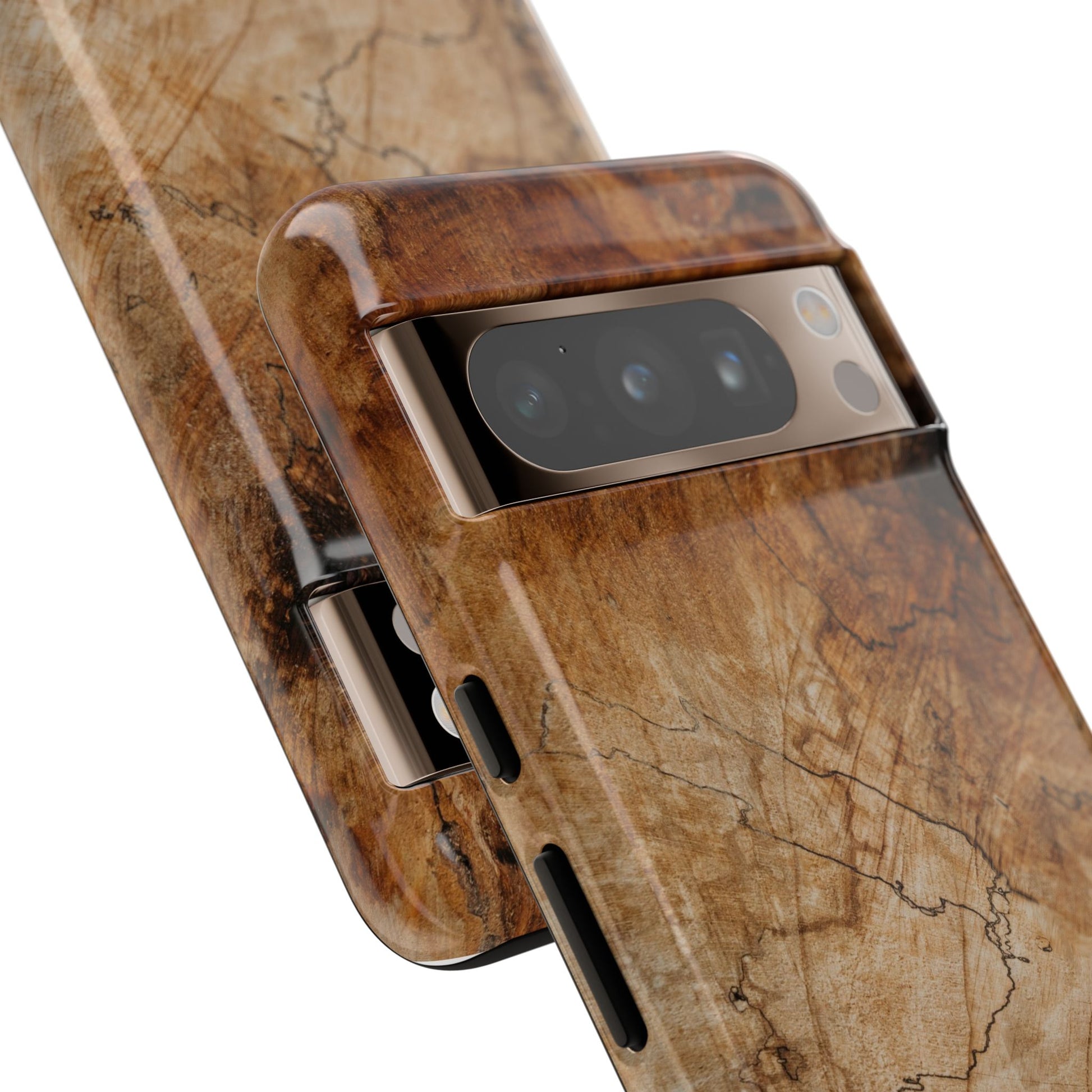 Woodland-Inspired Phone Case | Tough Cases, Natural Wood Grain Cover, Rustic Tech Accessory, Nature Lover Gift, Eco-Friendly - FORMO