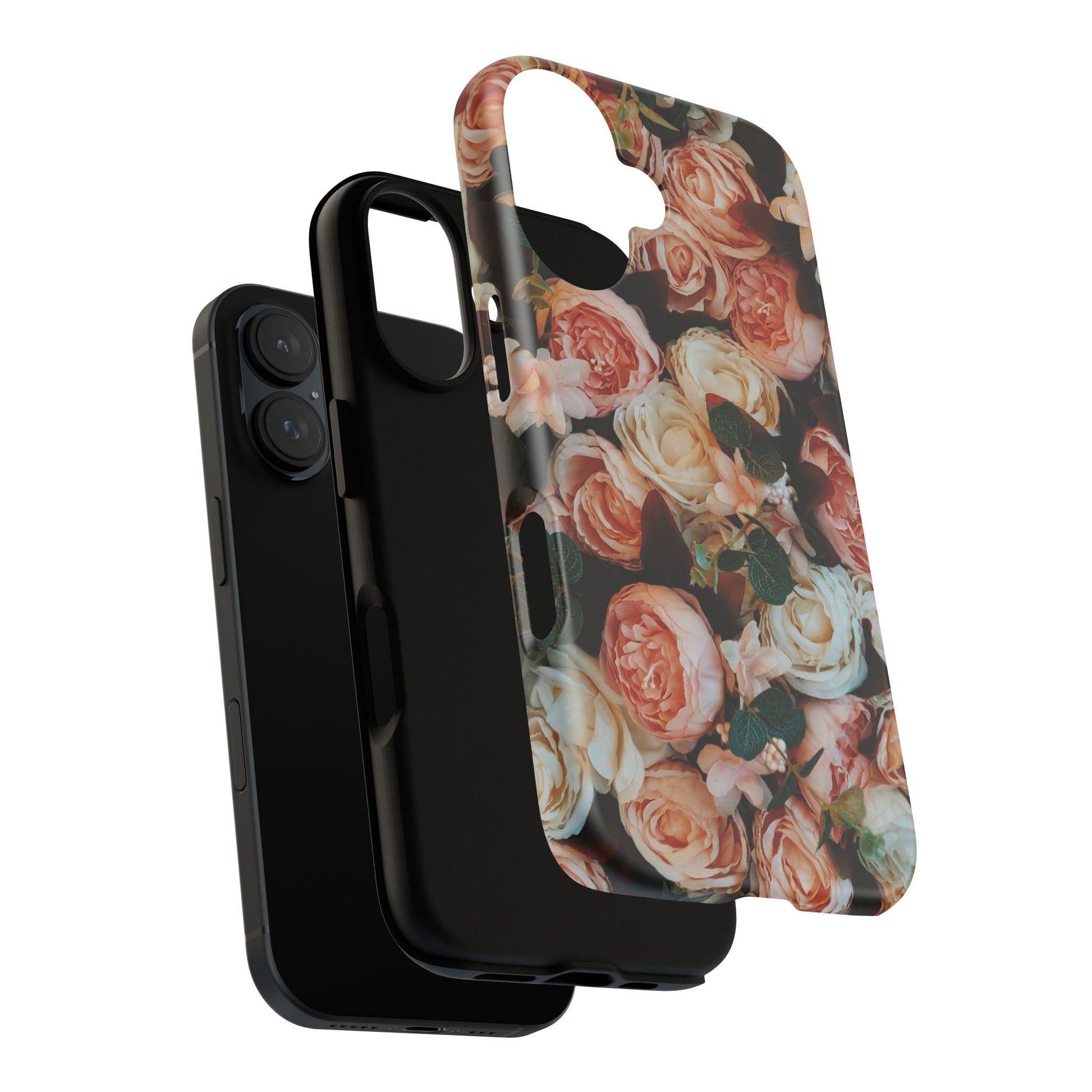 Floral Phone Case - Tough Cases, Rose Design, Floral Protection, Gift for Her, Cute Mobile Cover, Eco-Friendly Case - FORMO