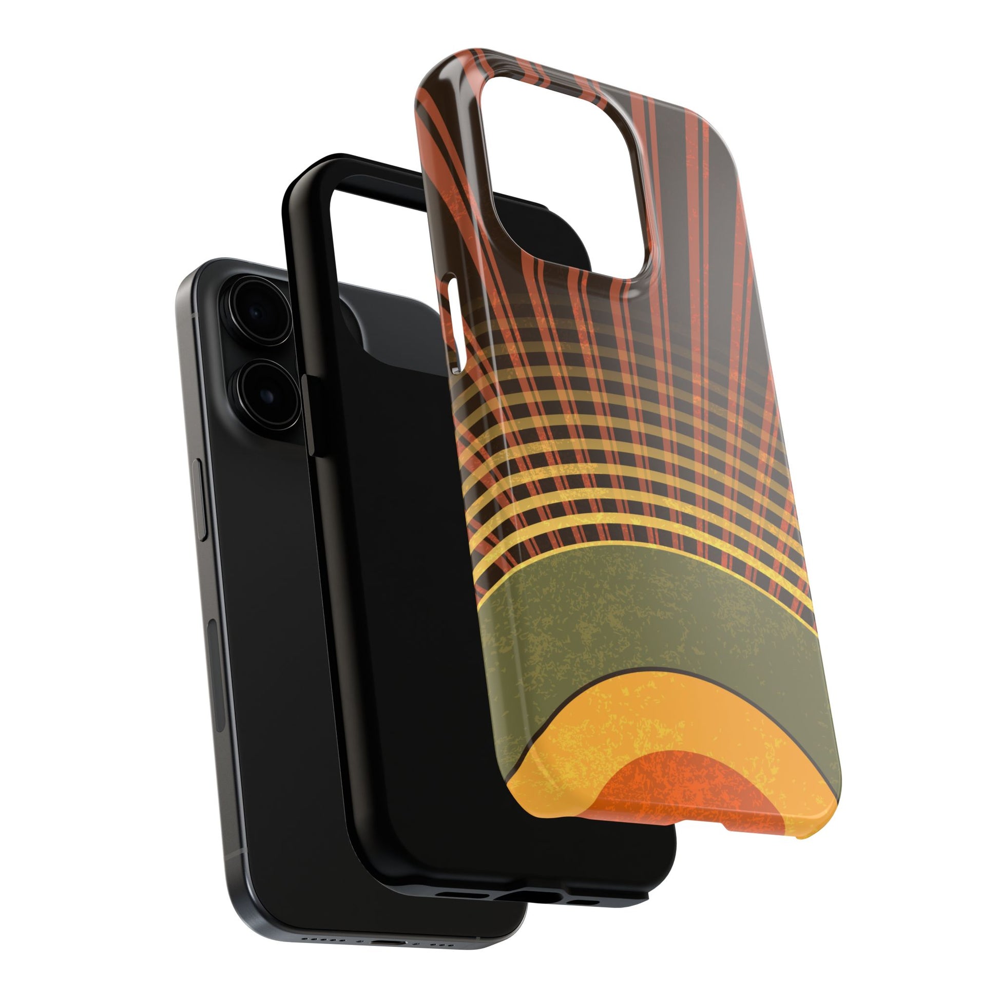 Retro Sunrise Tough Phone Case (iPhone & Samsung Compatible) - FORMO
