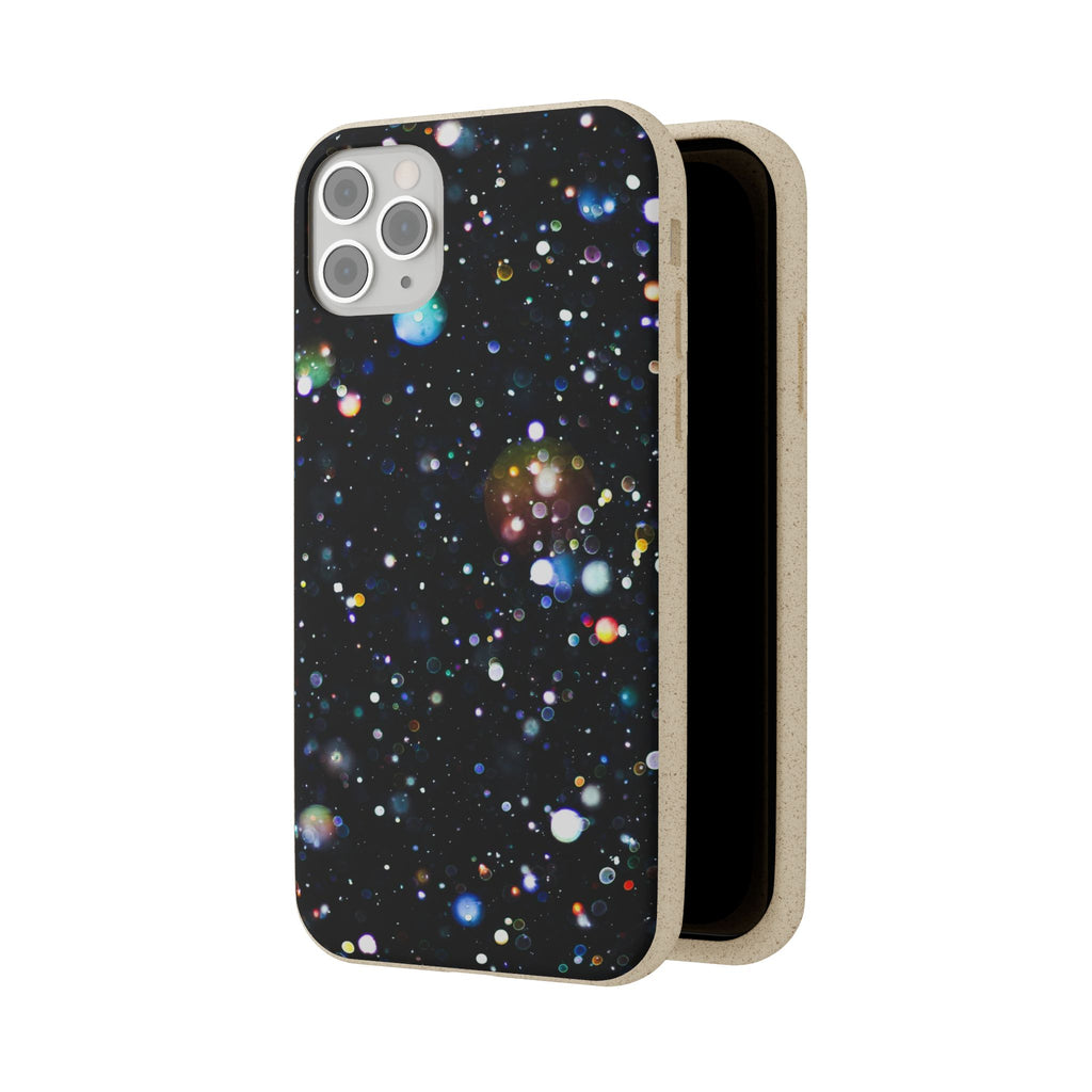 Eco-Friendly Phone Cases, Galaxy Print Biodegradable Cases, Sustainable Phone Accessories, Green Gifts for Her, Space Lover Gift - FORMO