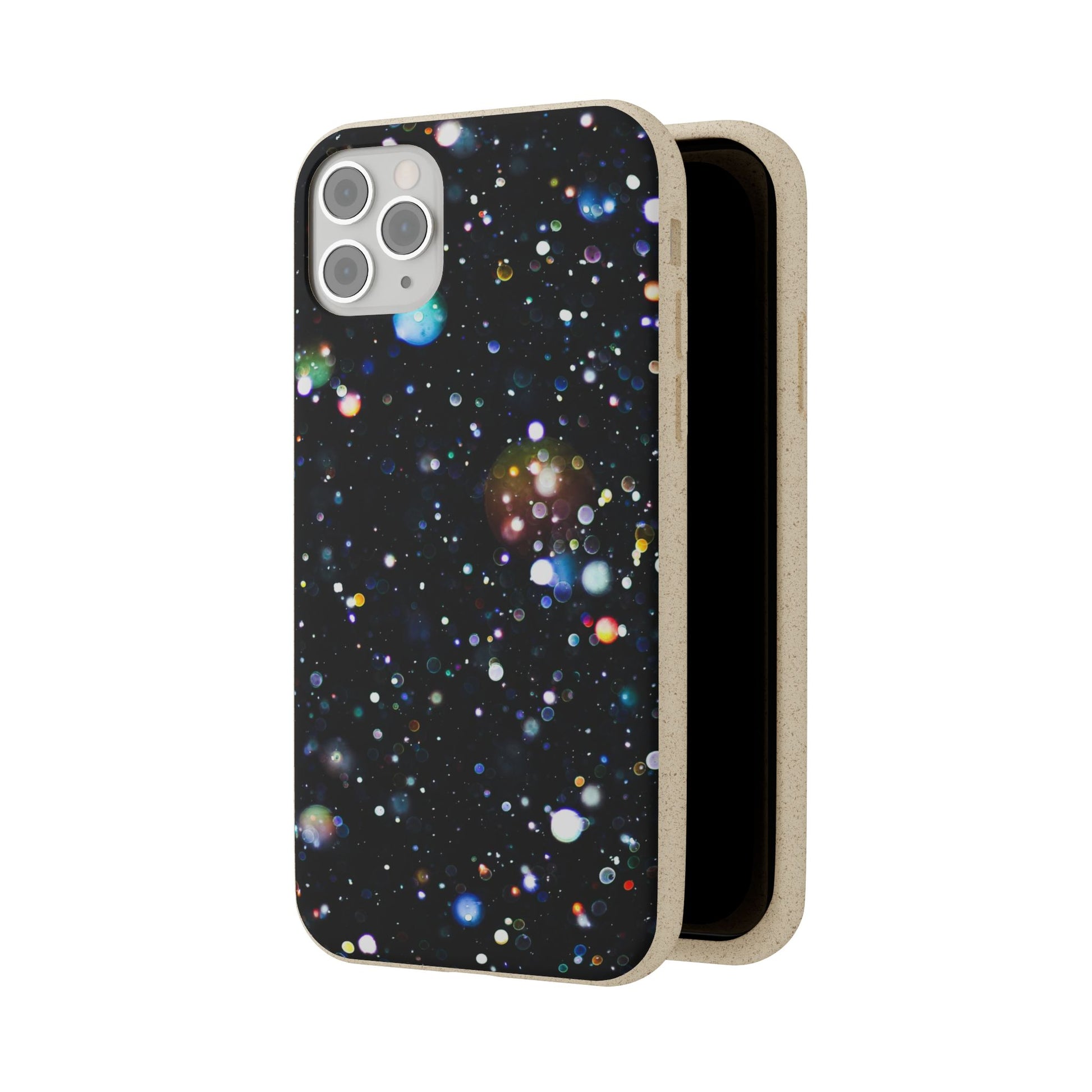 Eco-Friendly Phone Cases, Galaxy Print Biodegradable Cases, Sustainable Phone Accessories, Green Gifts for Her, Space Lover Gift - FORMO