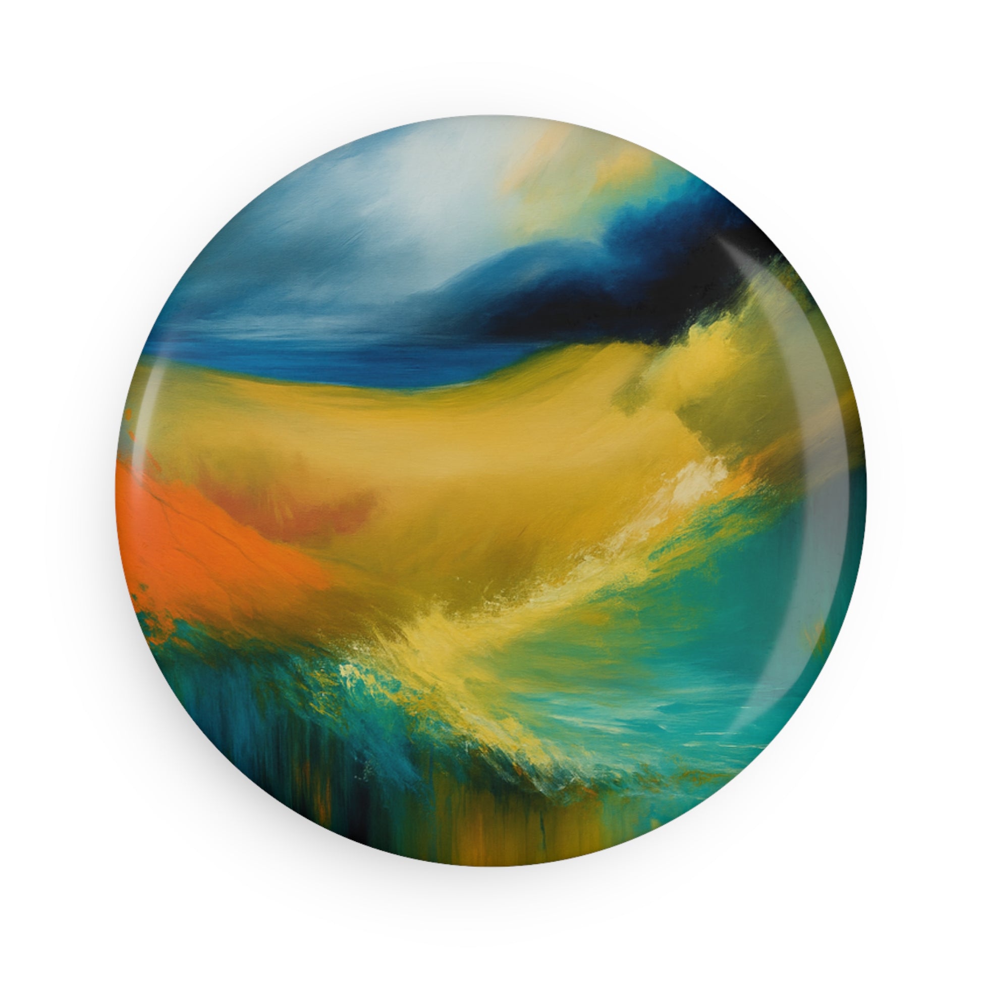 Colorful Abstract Magnet Set, Decorative Fridge Magnet, Art Magnet for Home Decor, Gift for Art Lovers, Kitchen Decor