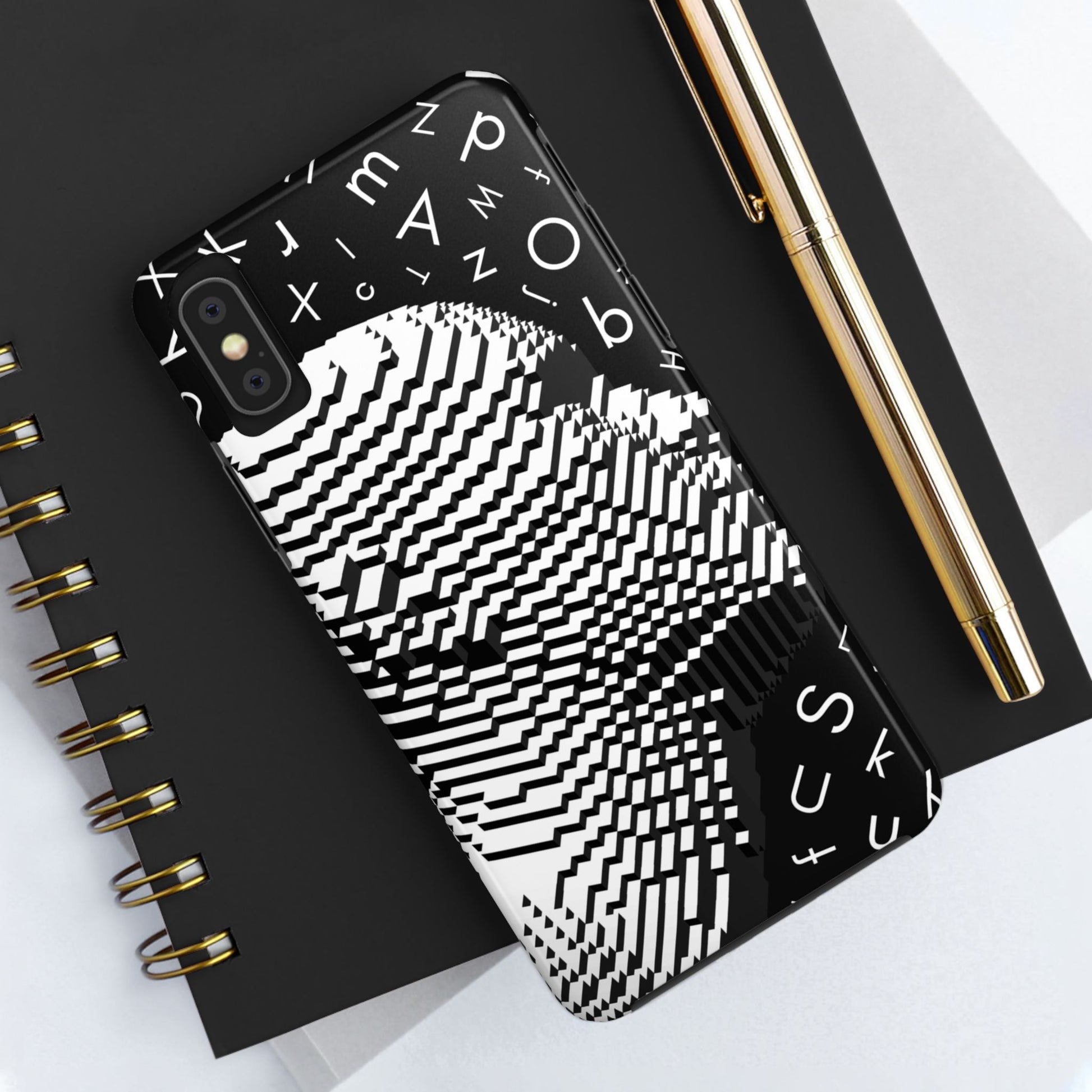 Mono Matrix Tough Phone Case (iPhone & Samsung Compatible) - FORMO
