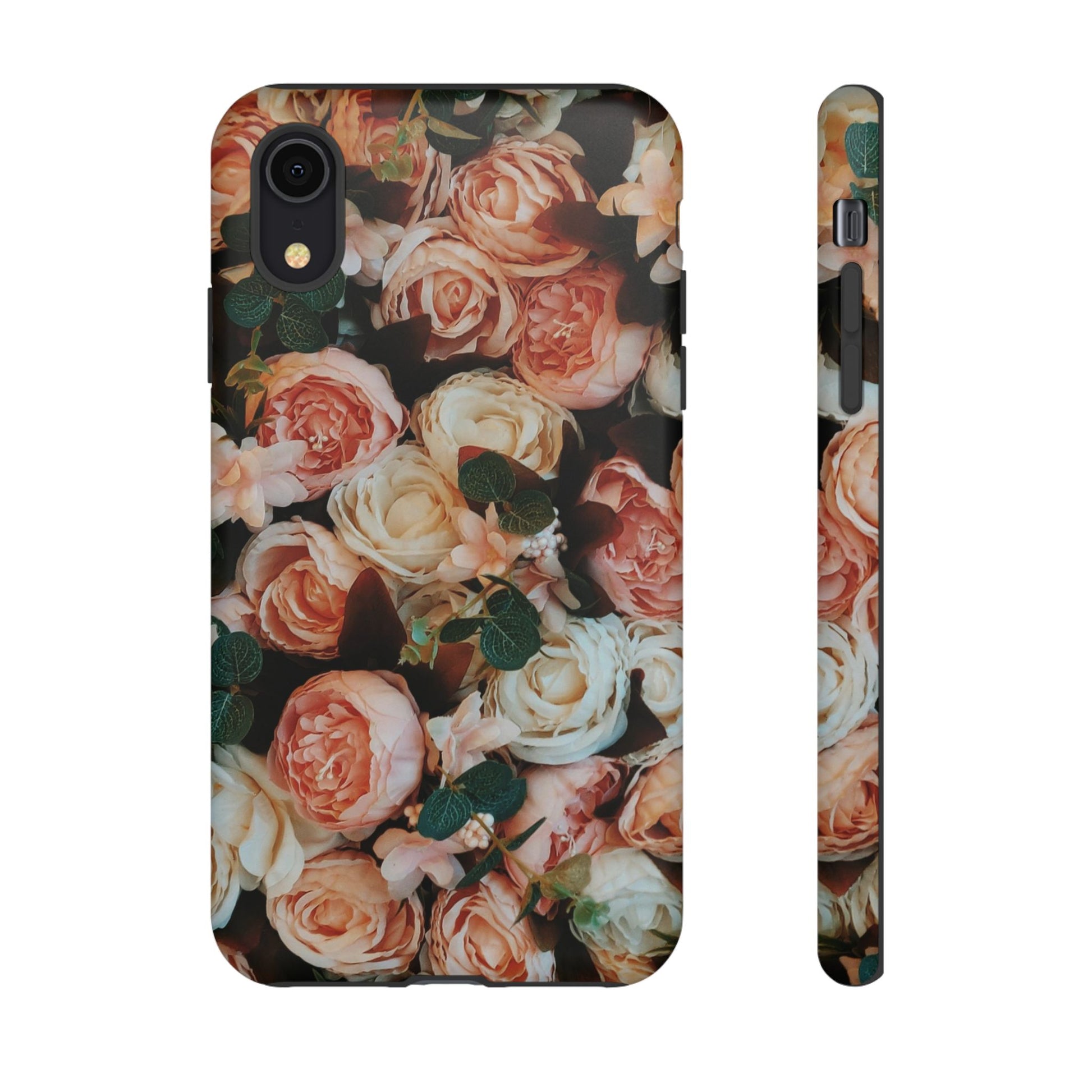 Floral Phone Case - Tough Cases, Rose Design, Floral Protection, Gift for Her, Cute Mobile Cover, Eco-Friendly Case - FORMO