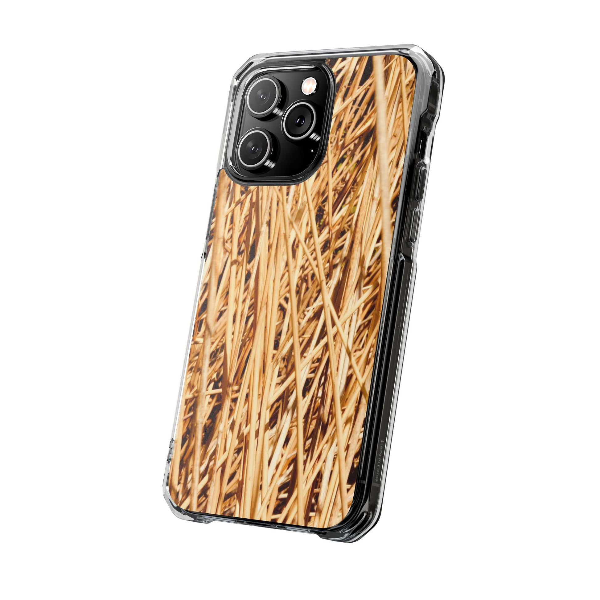 Magnetic Clear Impact Phone Cases for Nature Lovers, Durable Phone Cover, Unique Gift, Eco-Friendly Case, Seasonal Style - FORMO