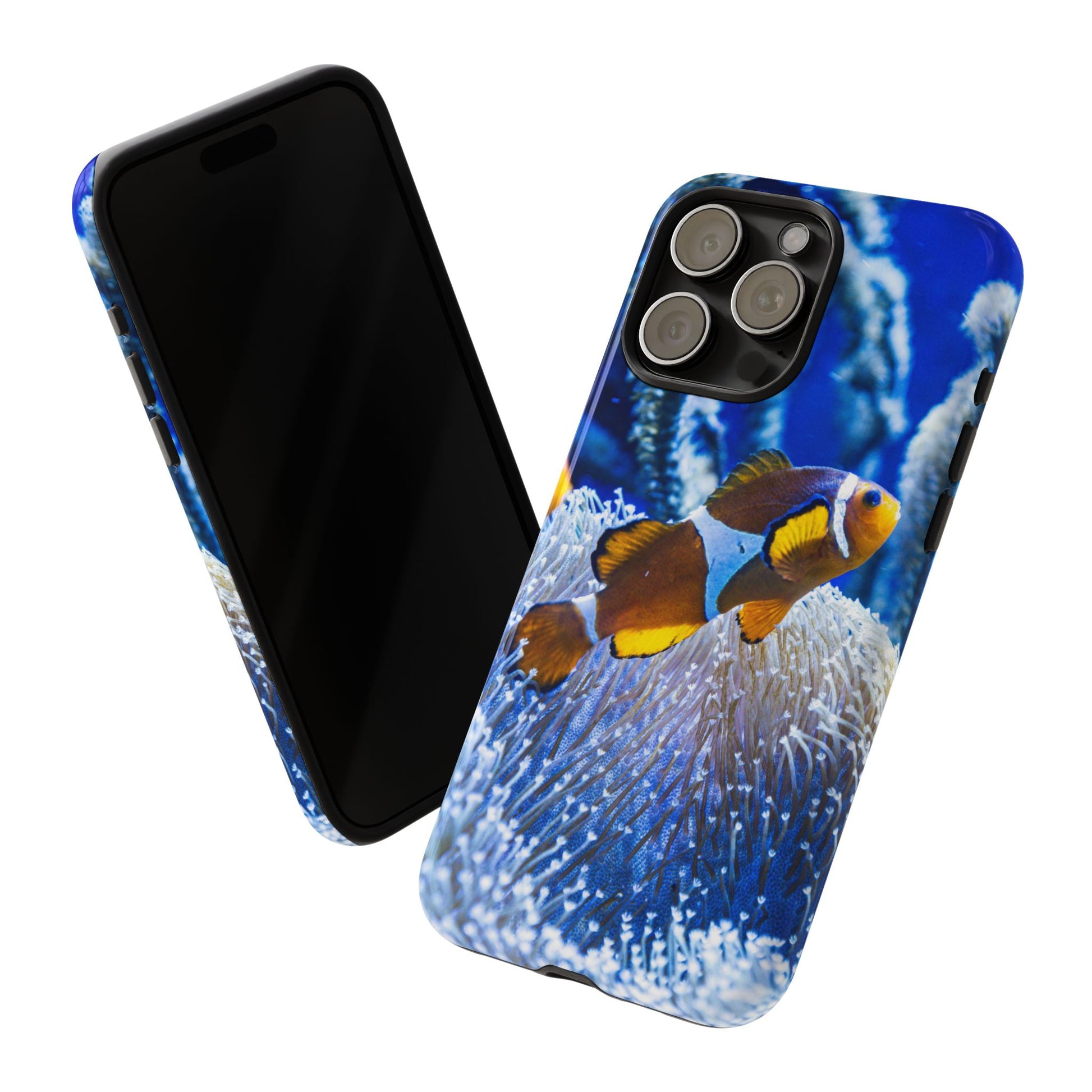 Colorful Marine Life Phone Case, Fish Case, Ocean Lover Gift, Underwater Art, Unique Phone Cover, Tough Phone Protector - FORMO