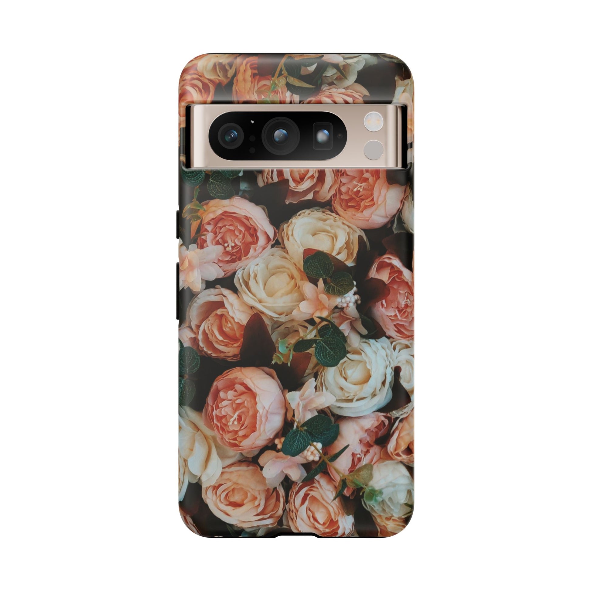 Floral Phone Case - Tough Cases, Rose Design, Floral Protection, Gift for Her, Cute Mobile Cover, Eco-Friendly Case - FORMO