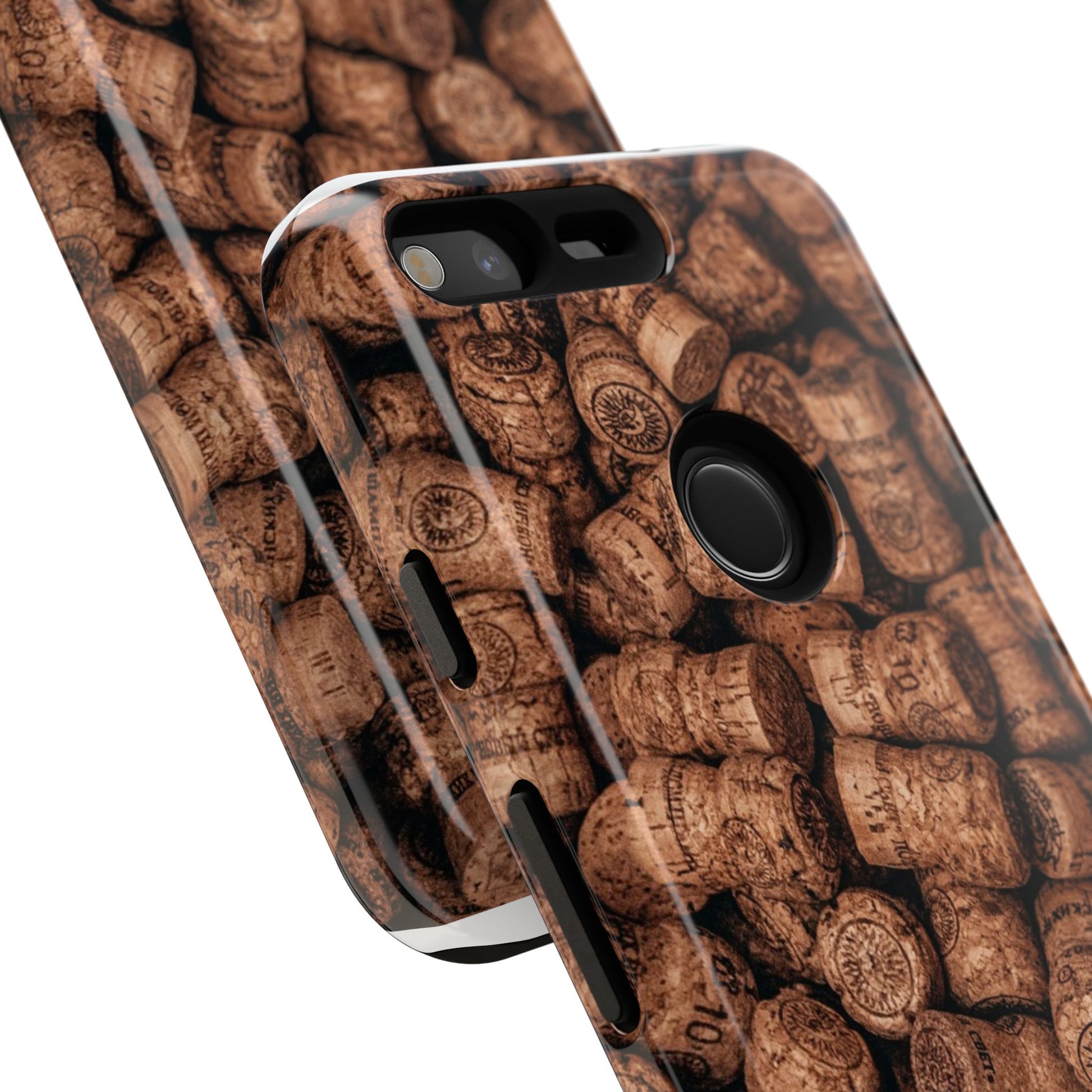 Cork Pattern Phone Case - Eco-Friendly, Vintage Style, Rustic Gifts for Wine Lovers, Housewarming, Birthday, Unique Gift - FORMO