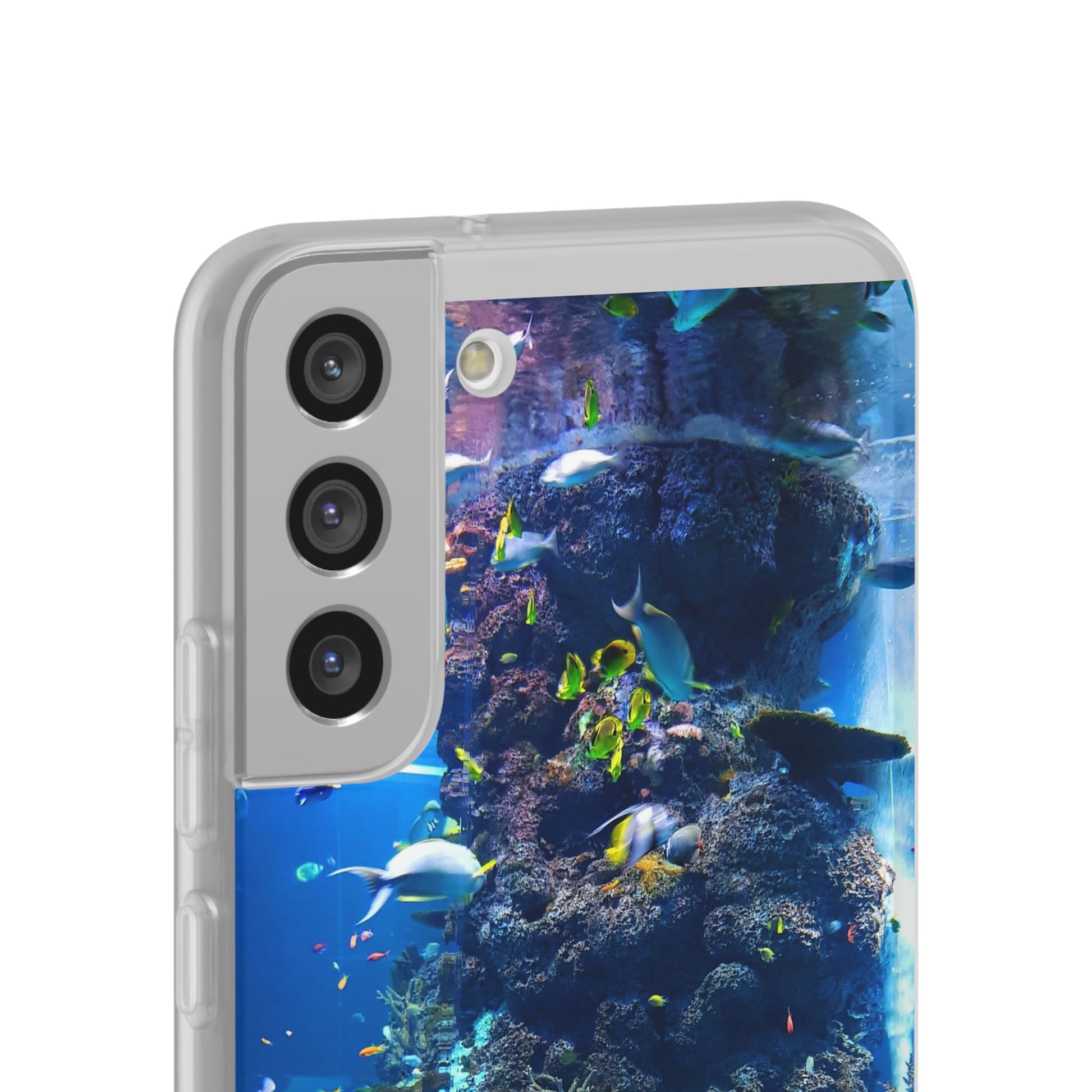 Underwater Paradise Phone Case, Flexible Mobile Cover, Ocean Lover Gift, Marine Life, Beach Decor, Sea Life Accessories - FORMO