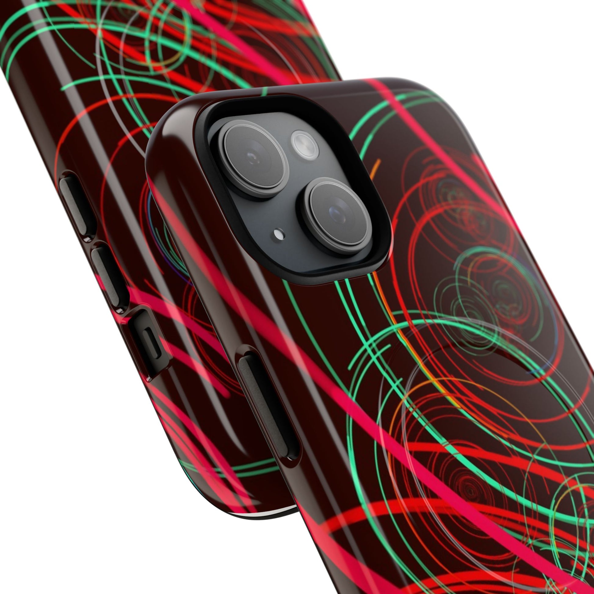Vibrant Spiral Magnetic Phone Case (iPhone & Samsung Compatible) - FORMO
