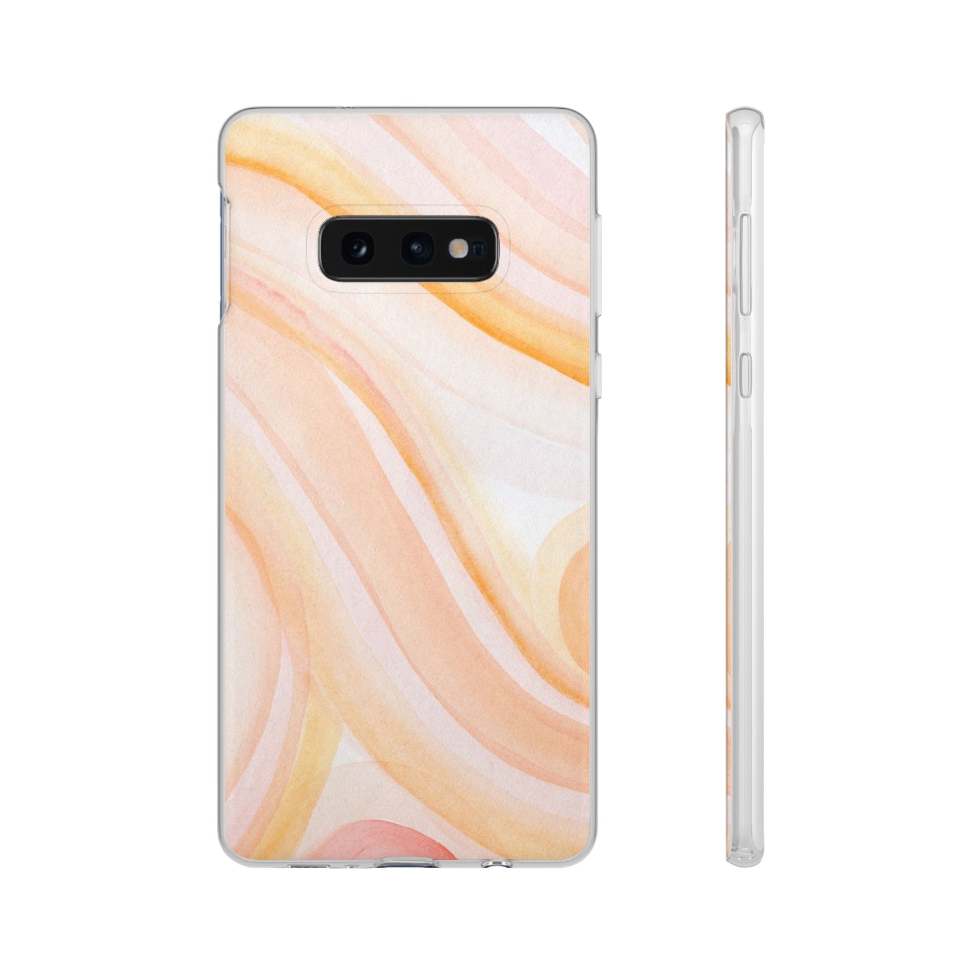 Aesthetic Phone Case, Soft Pastel Flexible Cover, Trendy Mobile Accessories, Gift for Her, Cute Phone Protection - FORMO