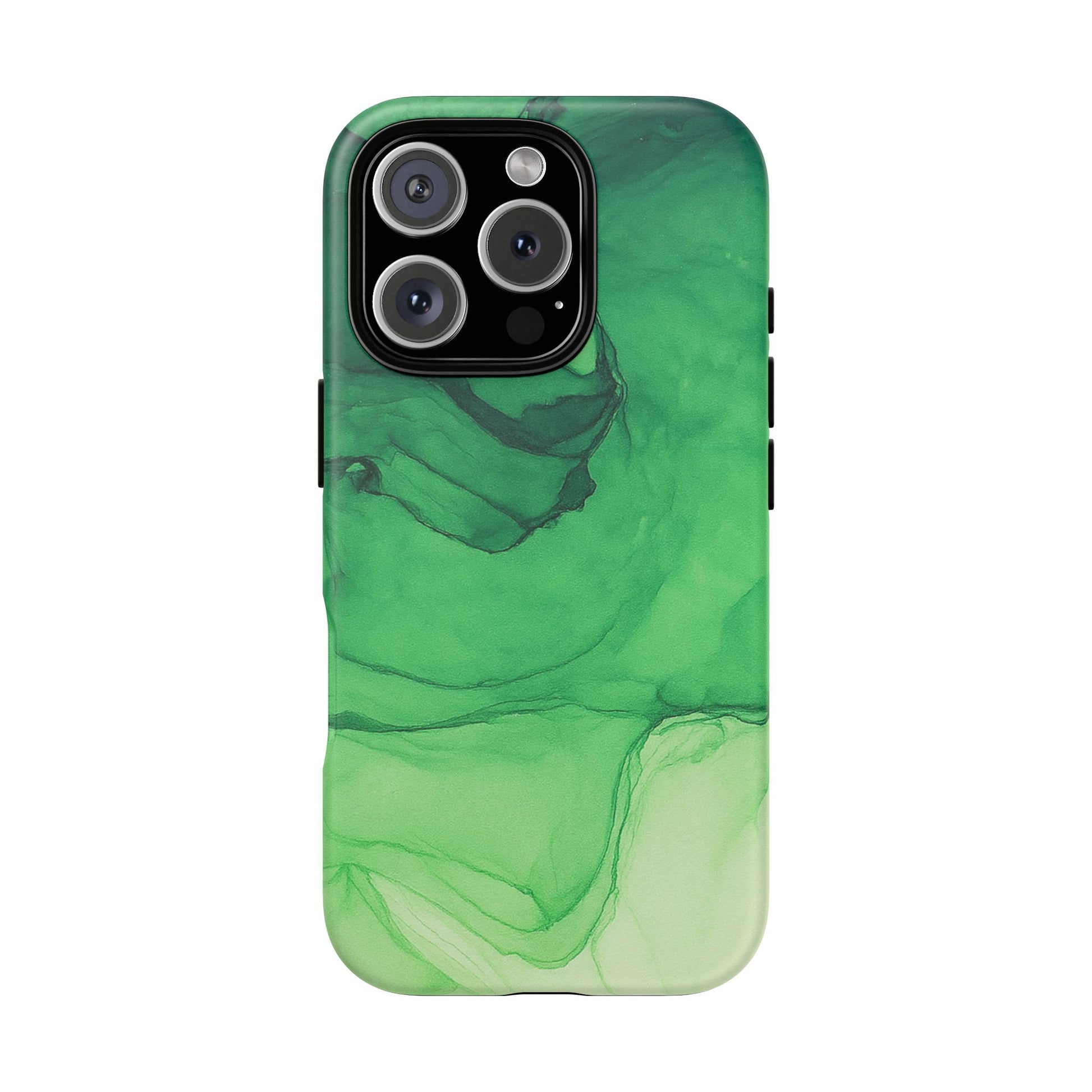Stylish Phone Case for Nature Lovers, Tough Cases, Green Marble Design, Organic Aesthetic, Unique Gift, Eco-friendly Accessories