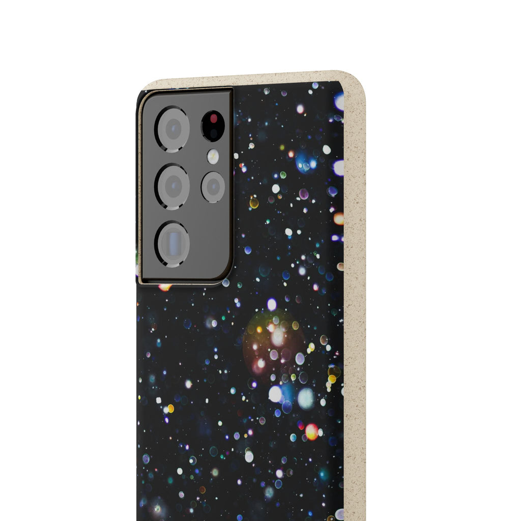 Eco-Friendly Phone Cases, Galaxy Print Biodegradable Cases, Sustainable Phone Accessories, Green Gifts for Her, Space Lover Gift - FORMO