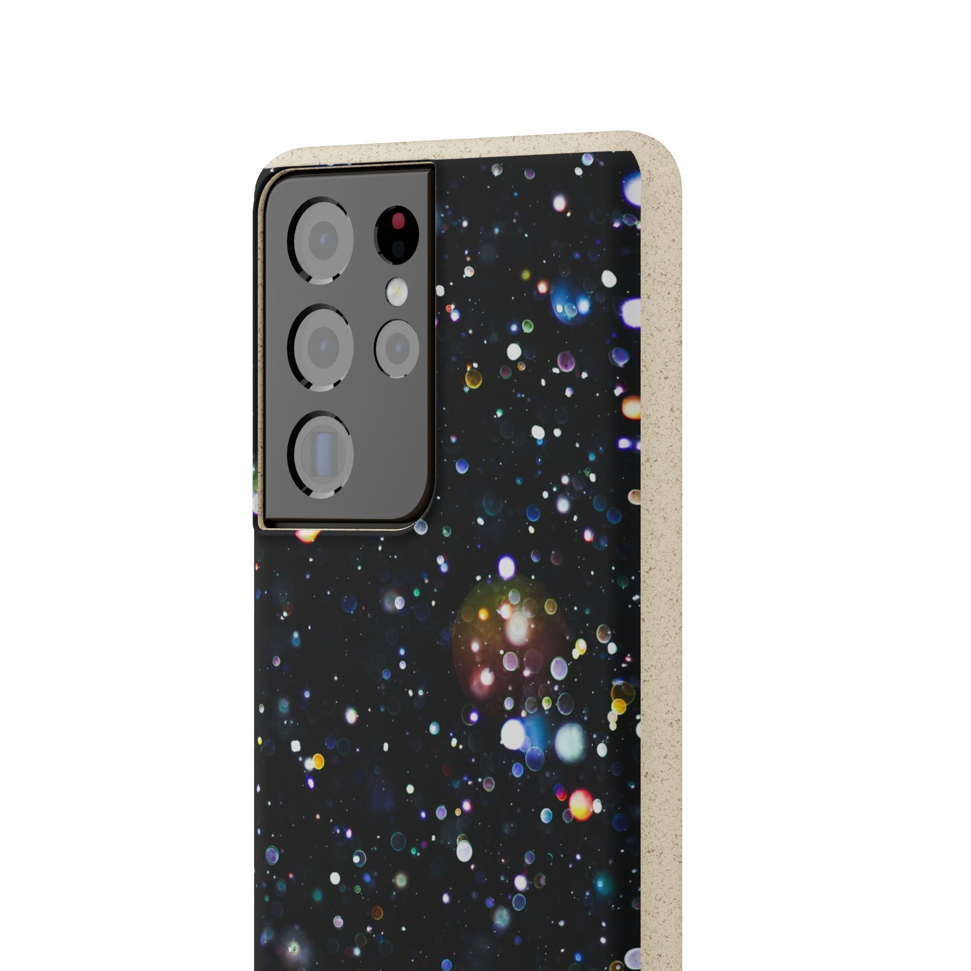 Eco-Friendly Phone Cases, Galaxy Print Biodegradable Cases, Sustainable Phone Accessories, Green Gifts for Her, Space Lover Gift - FORMO