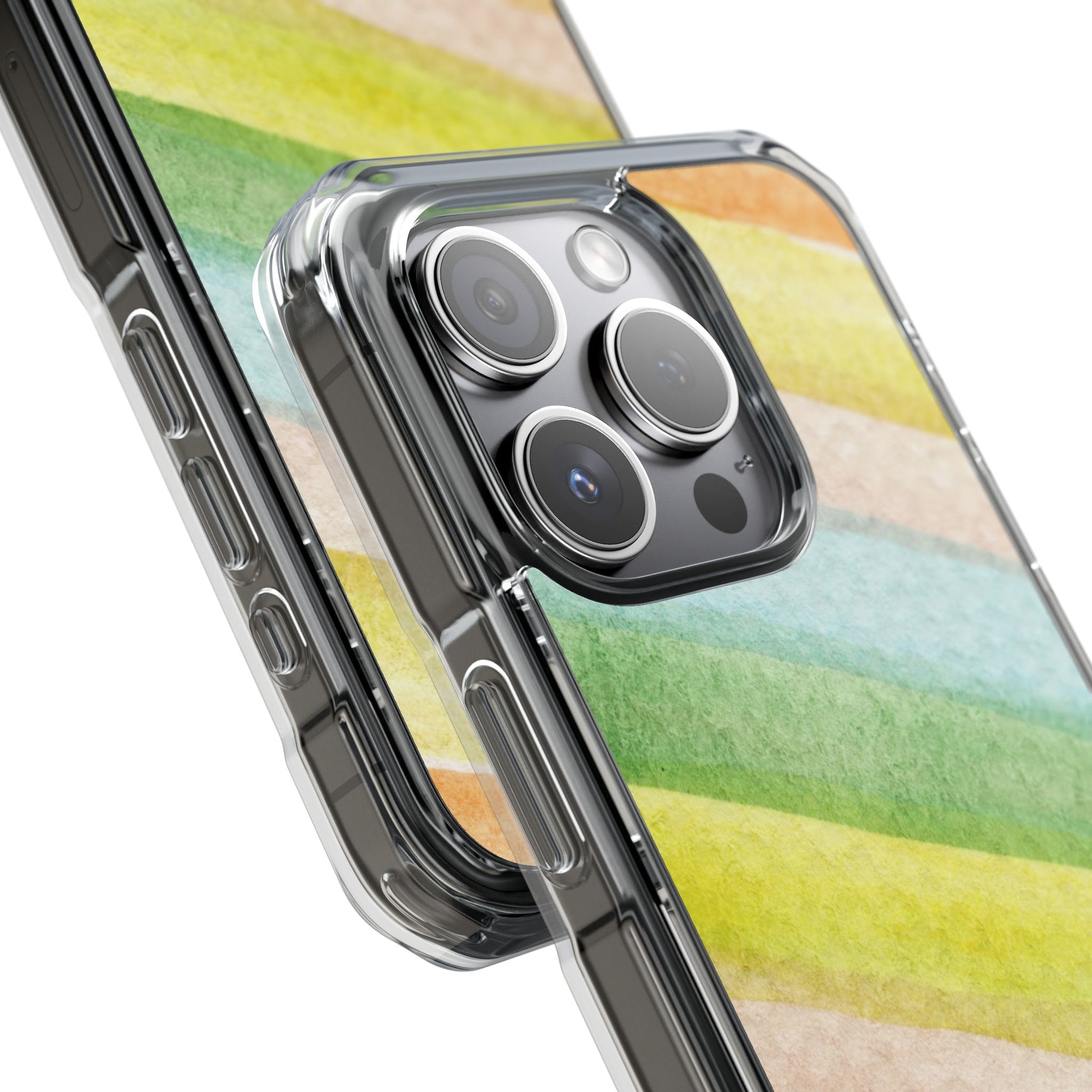 Colorful Watercolor Magnetic Phone Case for Impact Protection, Cute Phone Cover, Stylish Case for Gifts, Birthday, or Everyday Use - FORMO