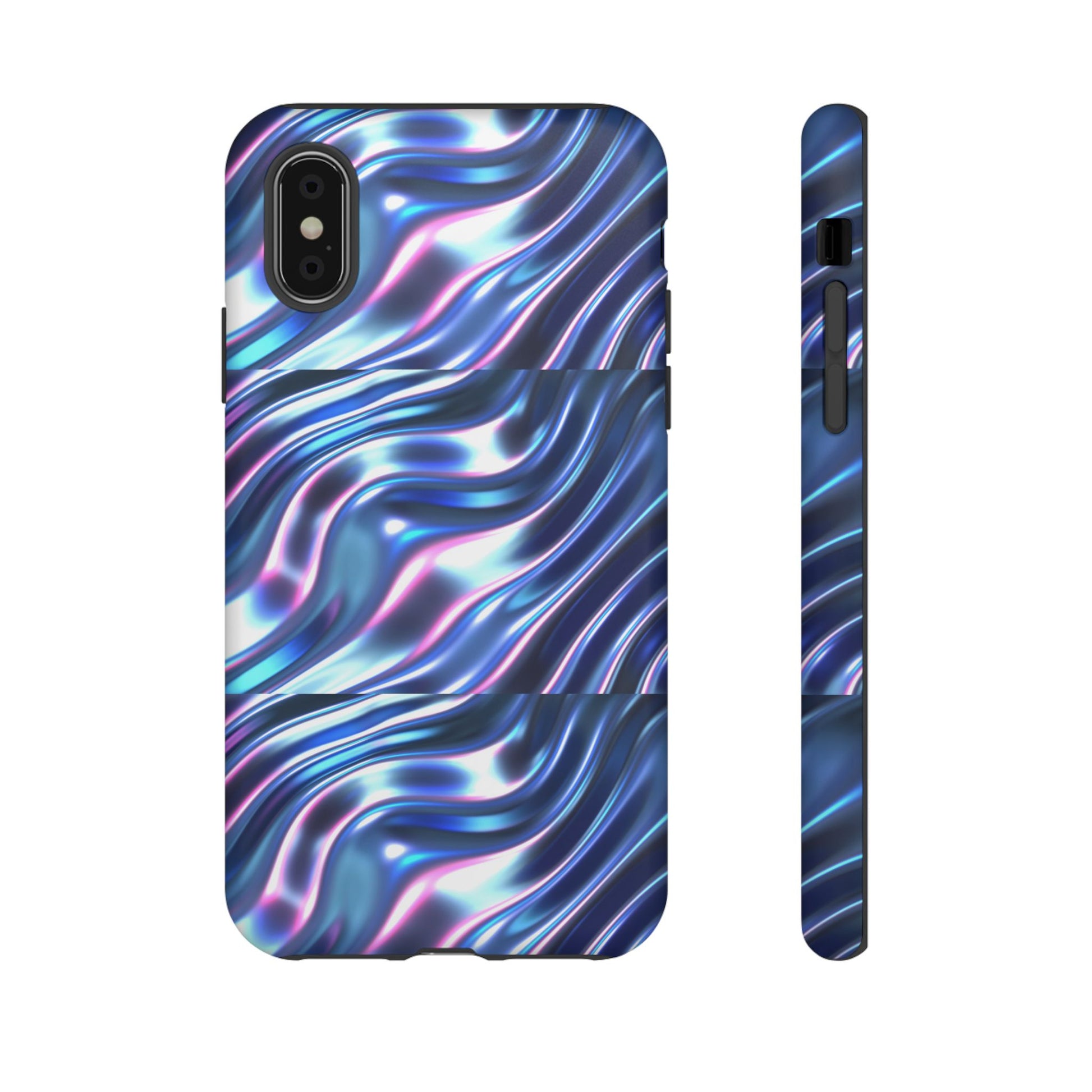 Iridescent Glossy Tough Phone Case (iPhone, Samsung & Google Pixel Compatible) - FORMO