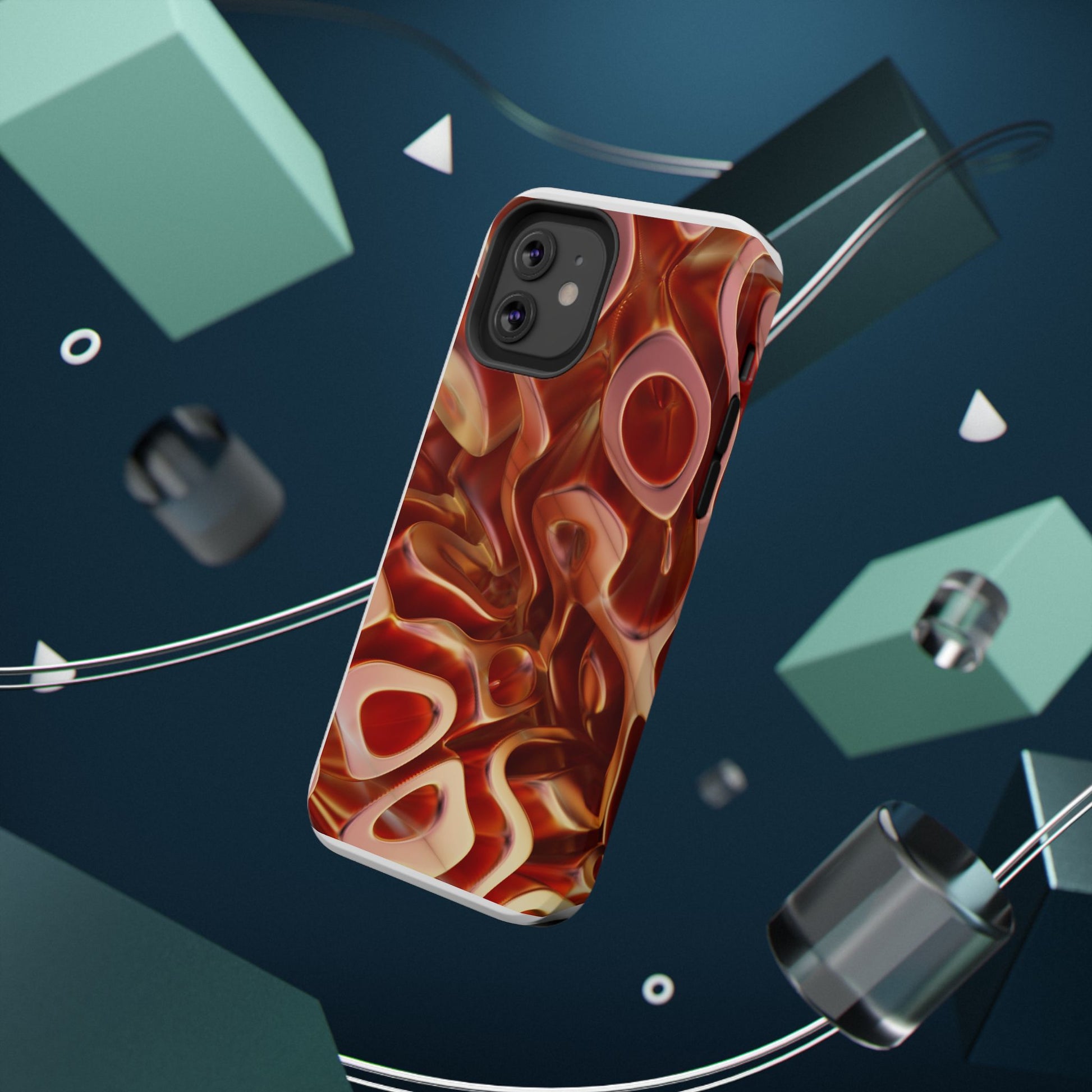 Stylish Impact-Resistant Cases with Abstract Design - Ideal Gift for Phone Lovers, Birthday, Anniversary, Protection Accessories, Trendy - FORMO