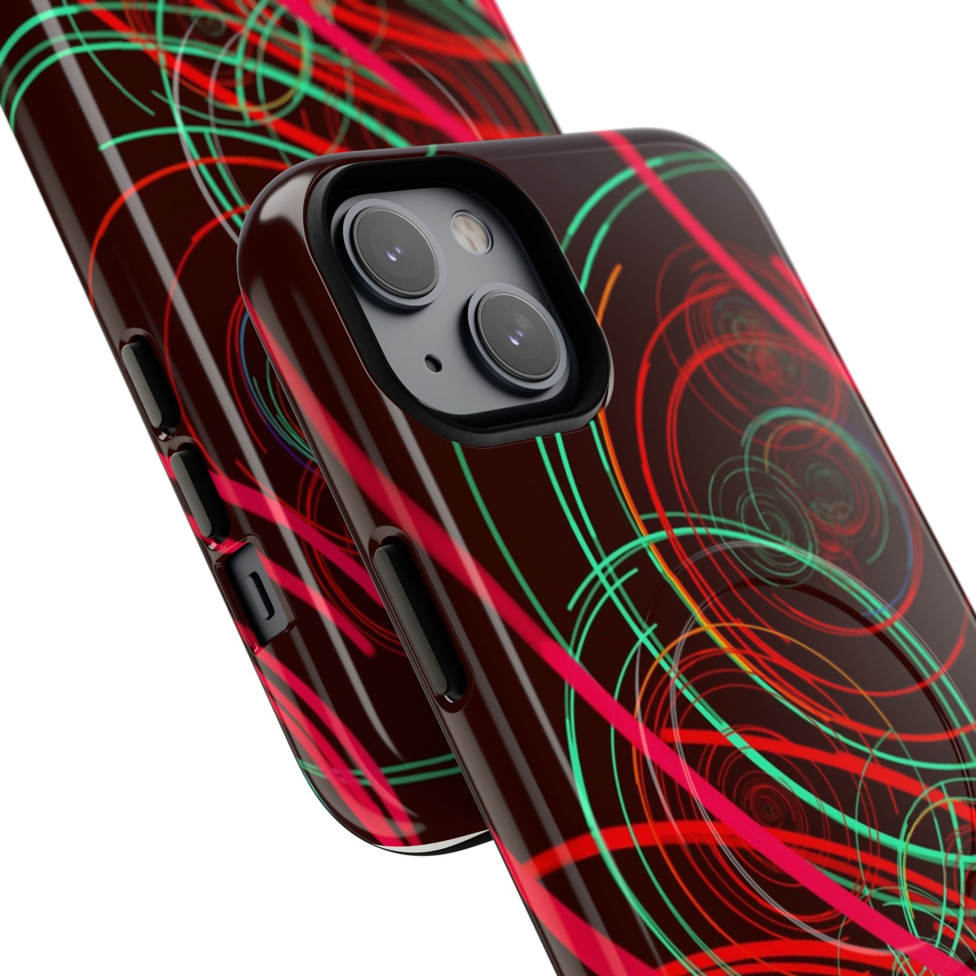 Vibrant Spiral Magnetic Phone Case (iPhone & Samsung Compatible) - FORMO