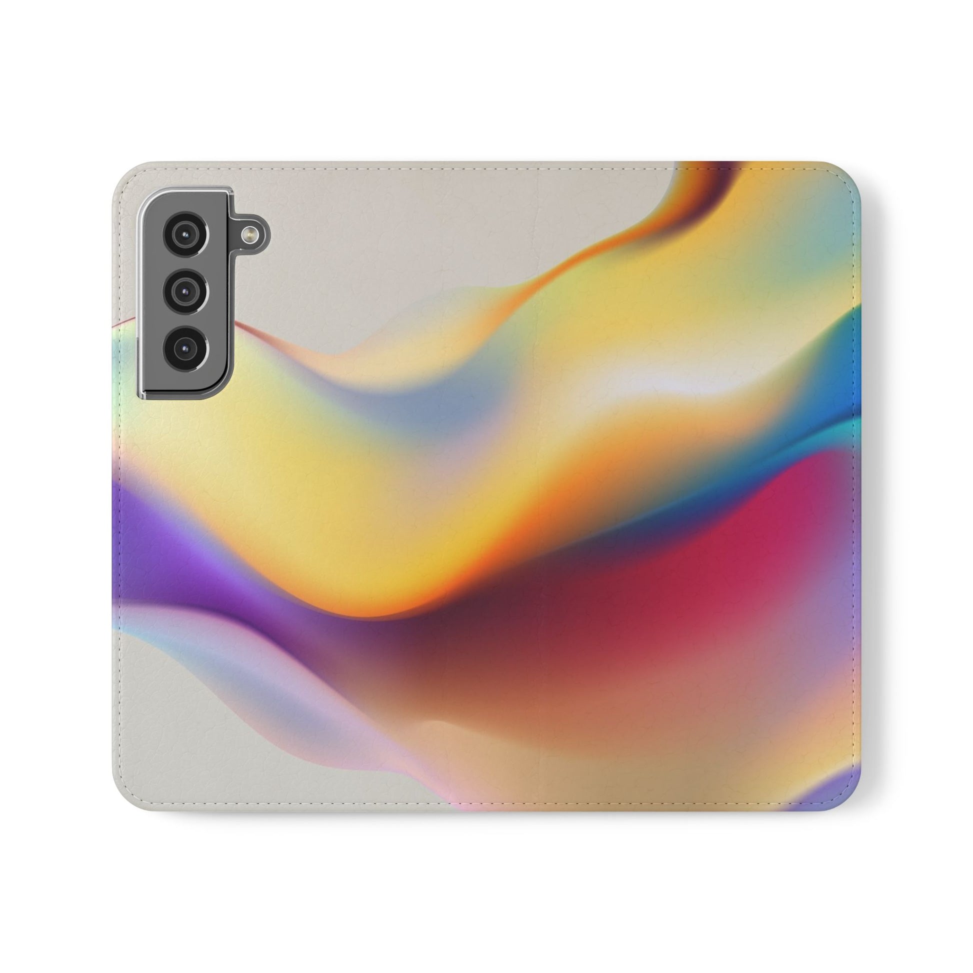 Abstract Gradient Wave Phone Wallet Case (iPhone & Samsung Compatible) - FORMO