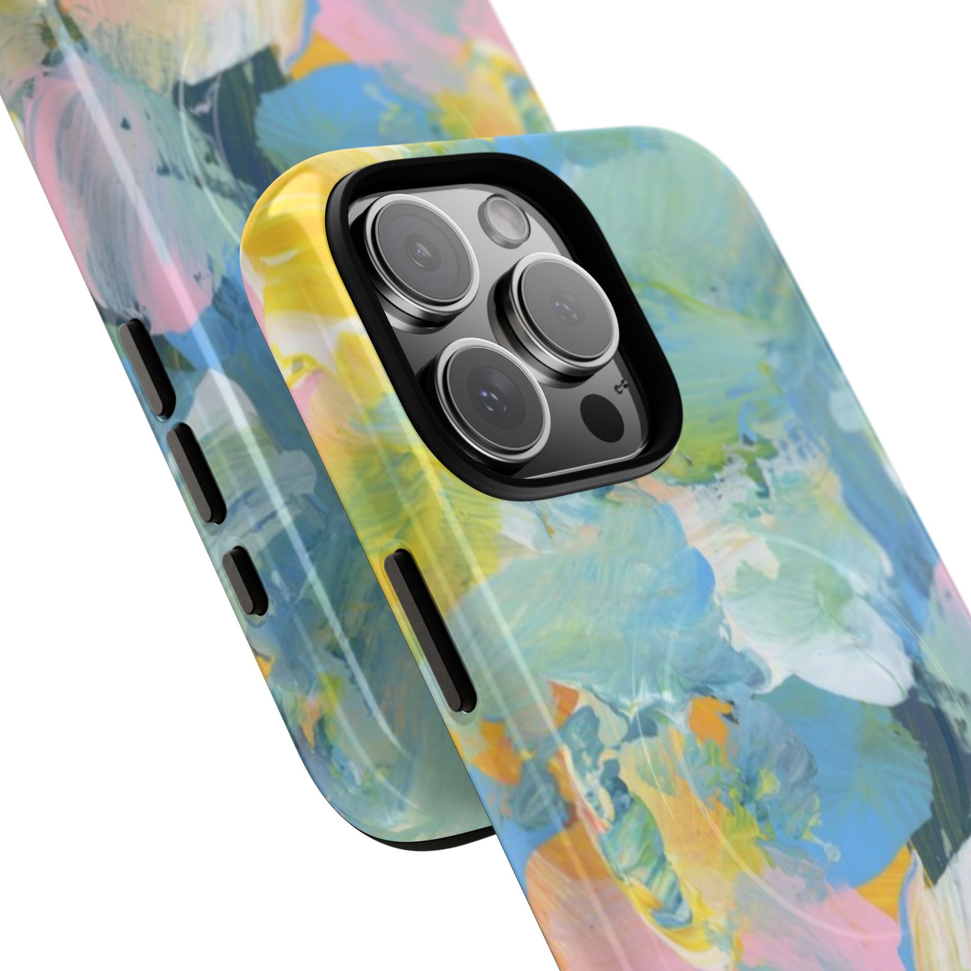 Colorful Tough Magnetic Phone Case, Vibrant Phone Protection, Unique Gift for Her, Modern Design, Holiday Gift Idea - FORMO