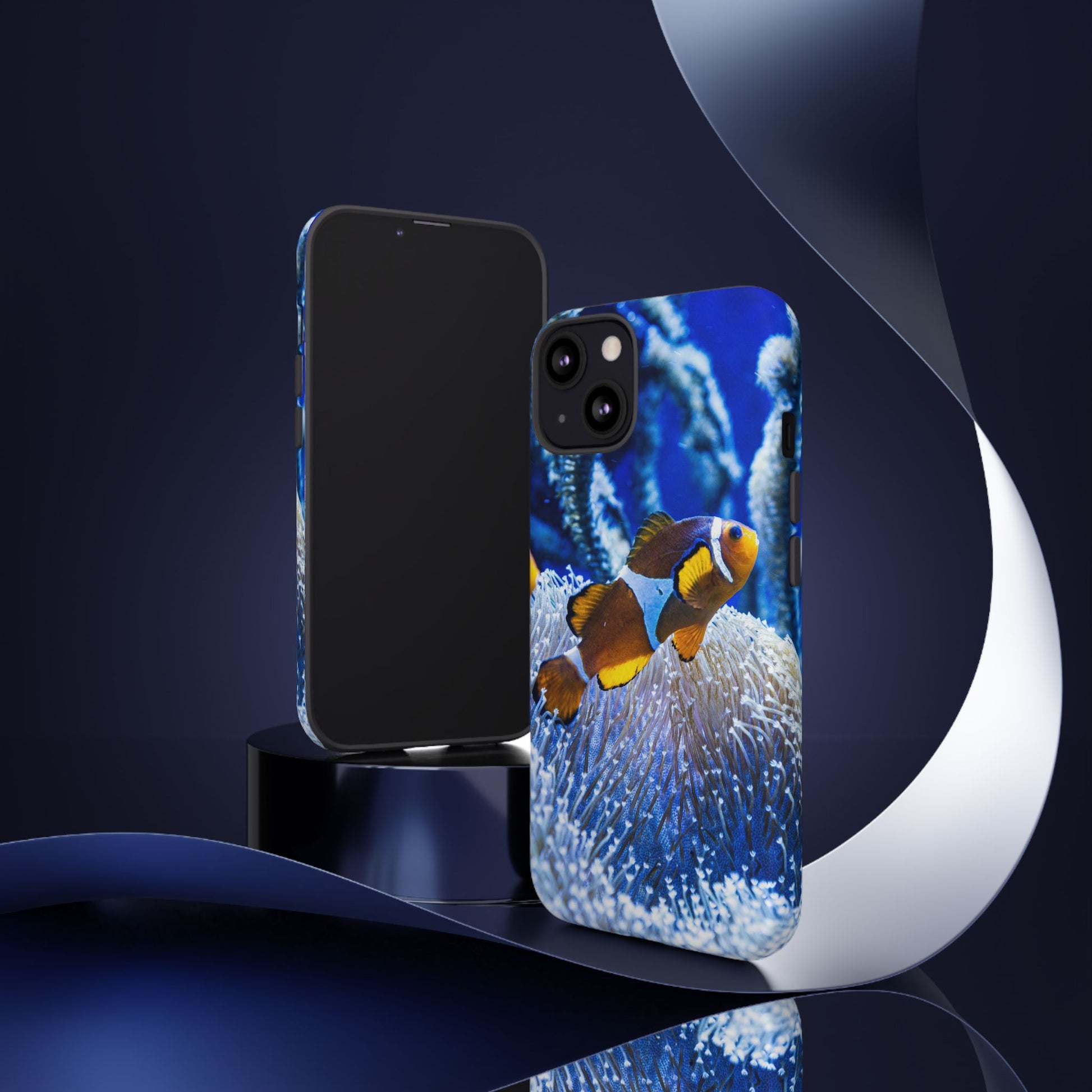 Colorful Marine Life Phone Case, Fish Case, Ocean Lover Gift, Underwater Art, Unique Phone Cover, Tough Phone Protector - FORMO