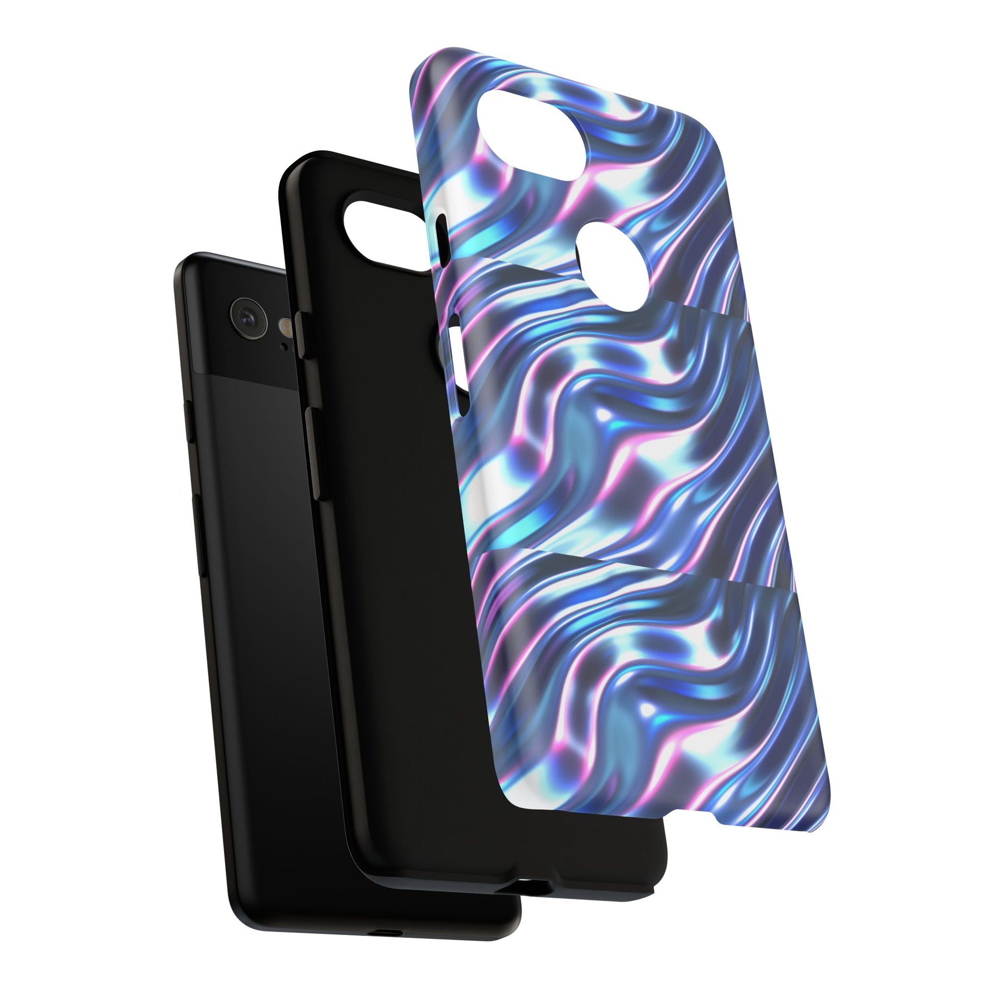 Iridescent Glossy Tough Phone Case (iPhone, Samsung & Google Pixel Compatible) - FORMO