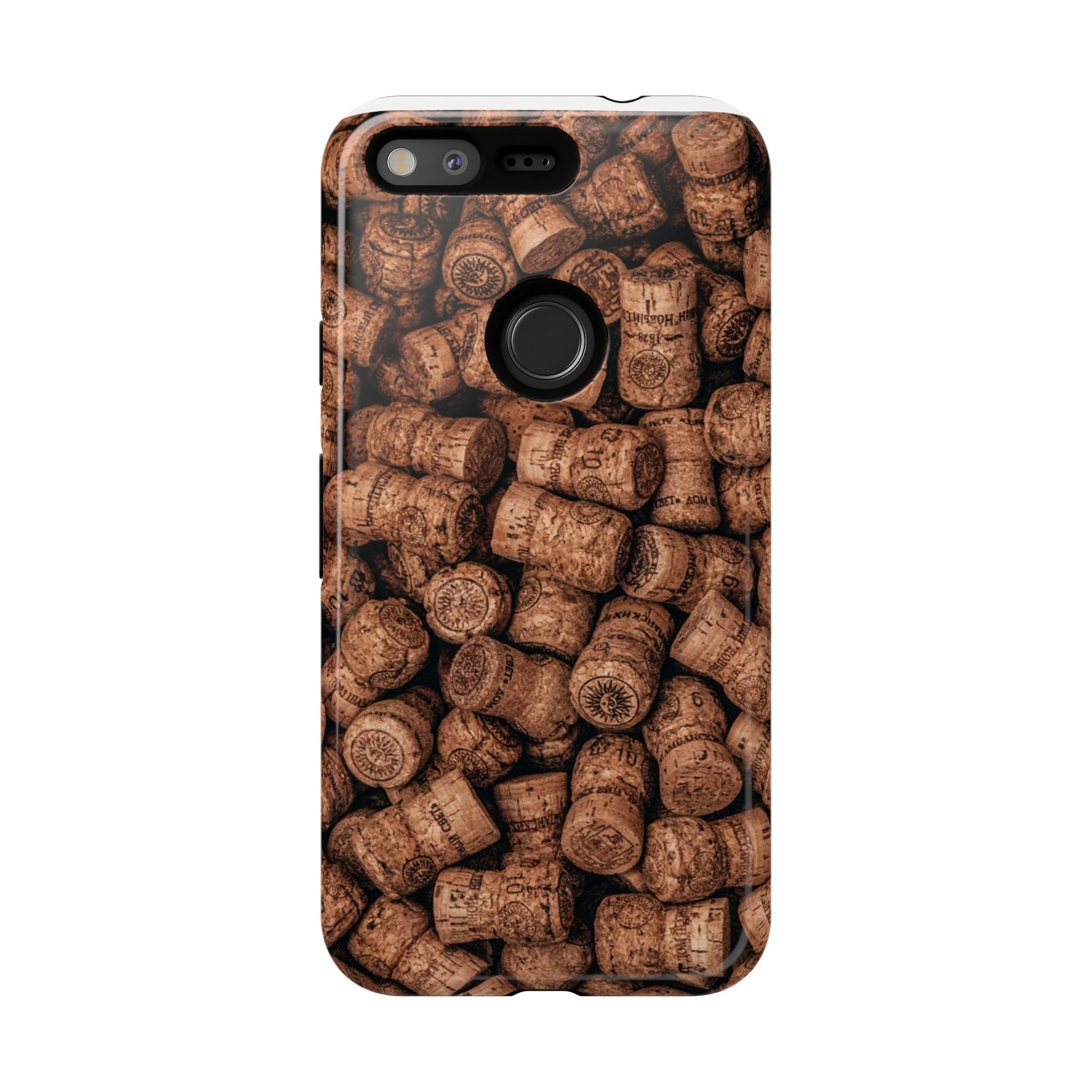 Cork Pattern Phone Case - Eco-Friendly, Vintage Style, Rustic Gifts for Wine Lovers, Housewarming, Birthday, Unique Gift - FORMO